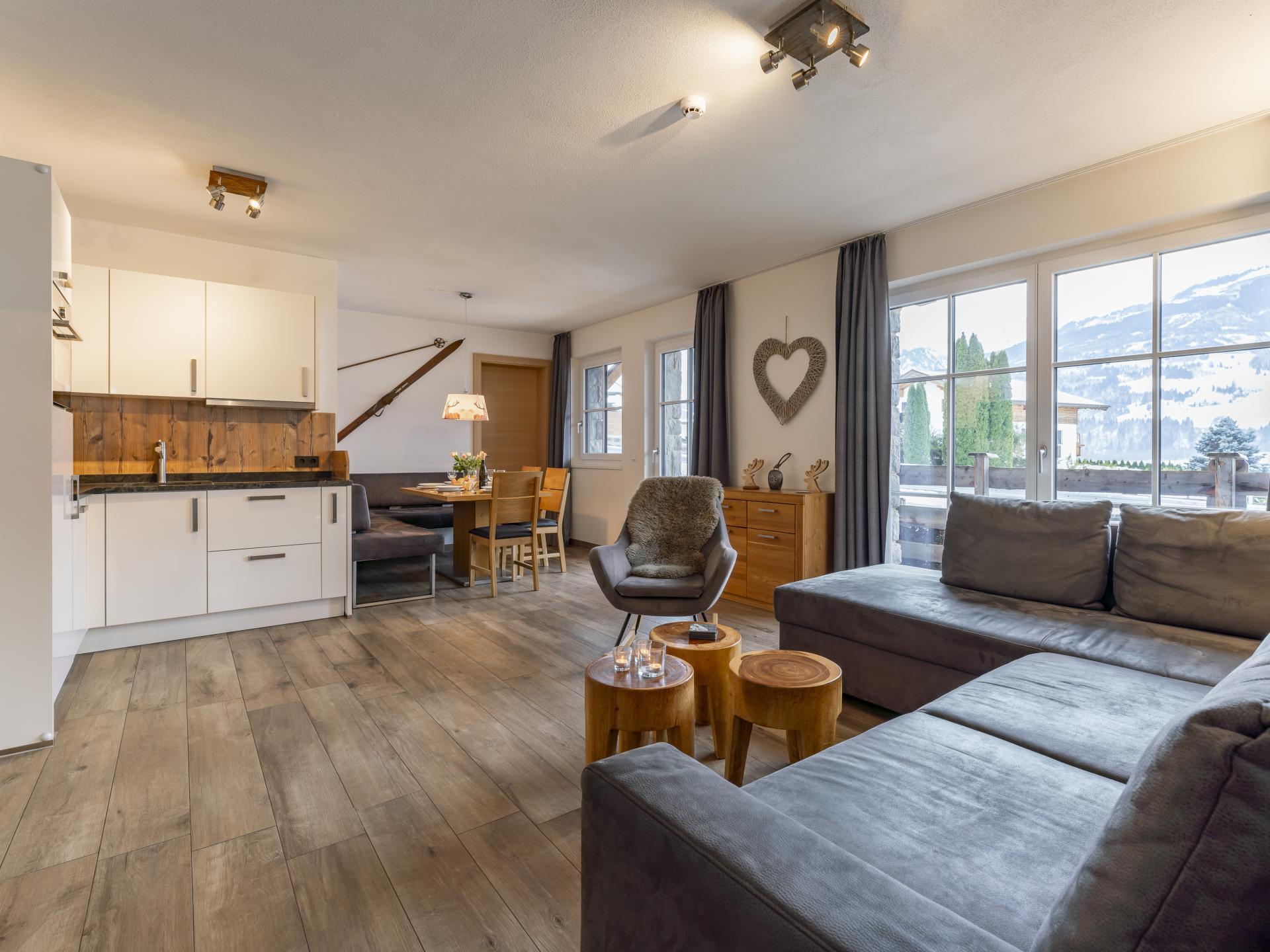 Ruim appartement voor 8 personen nabij Zell am See met zonnig terras - foto 2