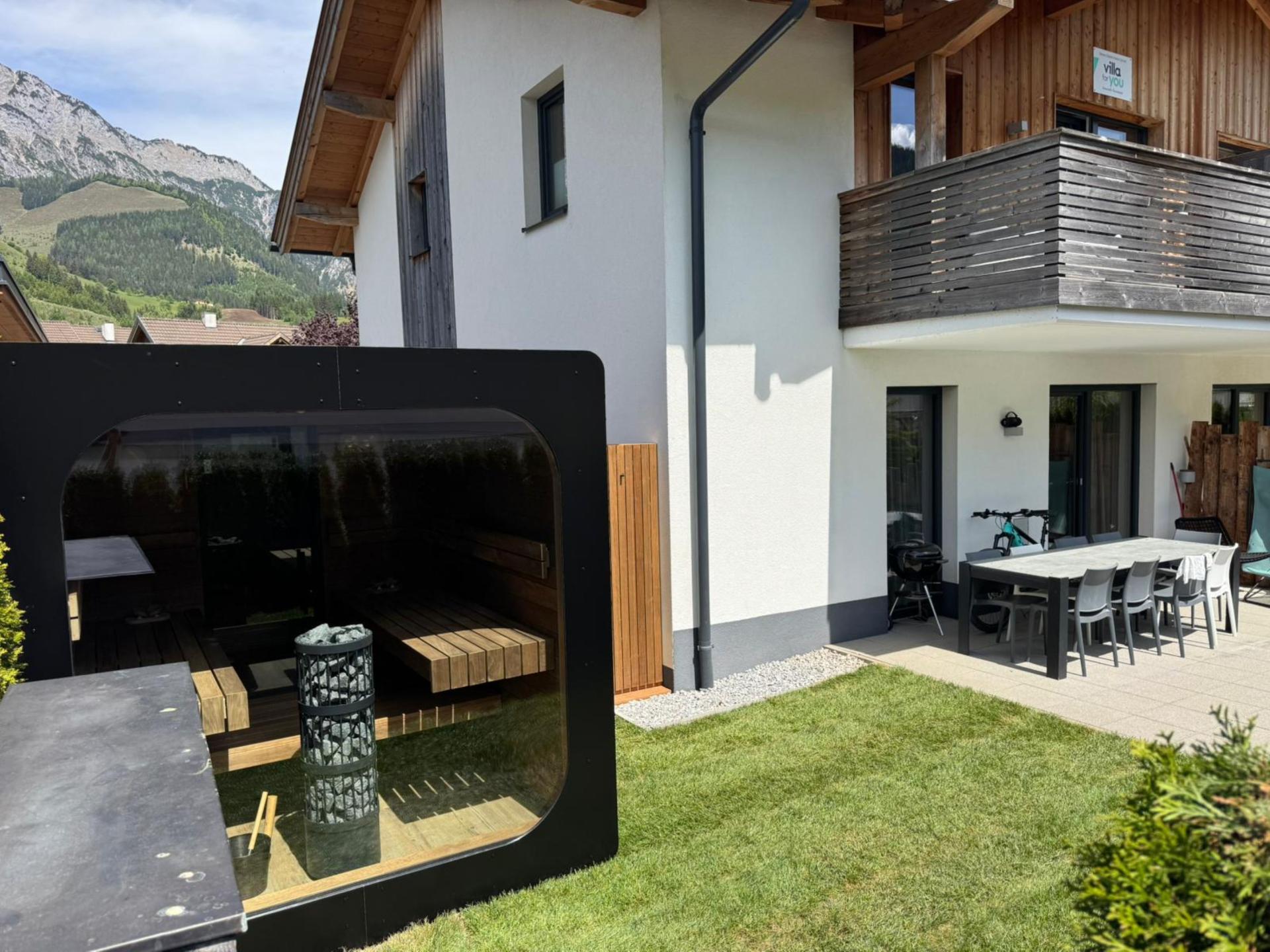 Aan de piste: Luxe vakantiehuis met buitensauna in Leogang - foto 17