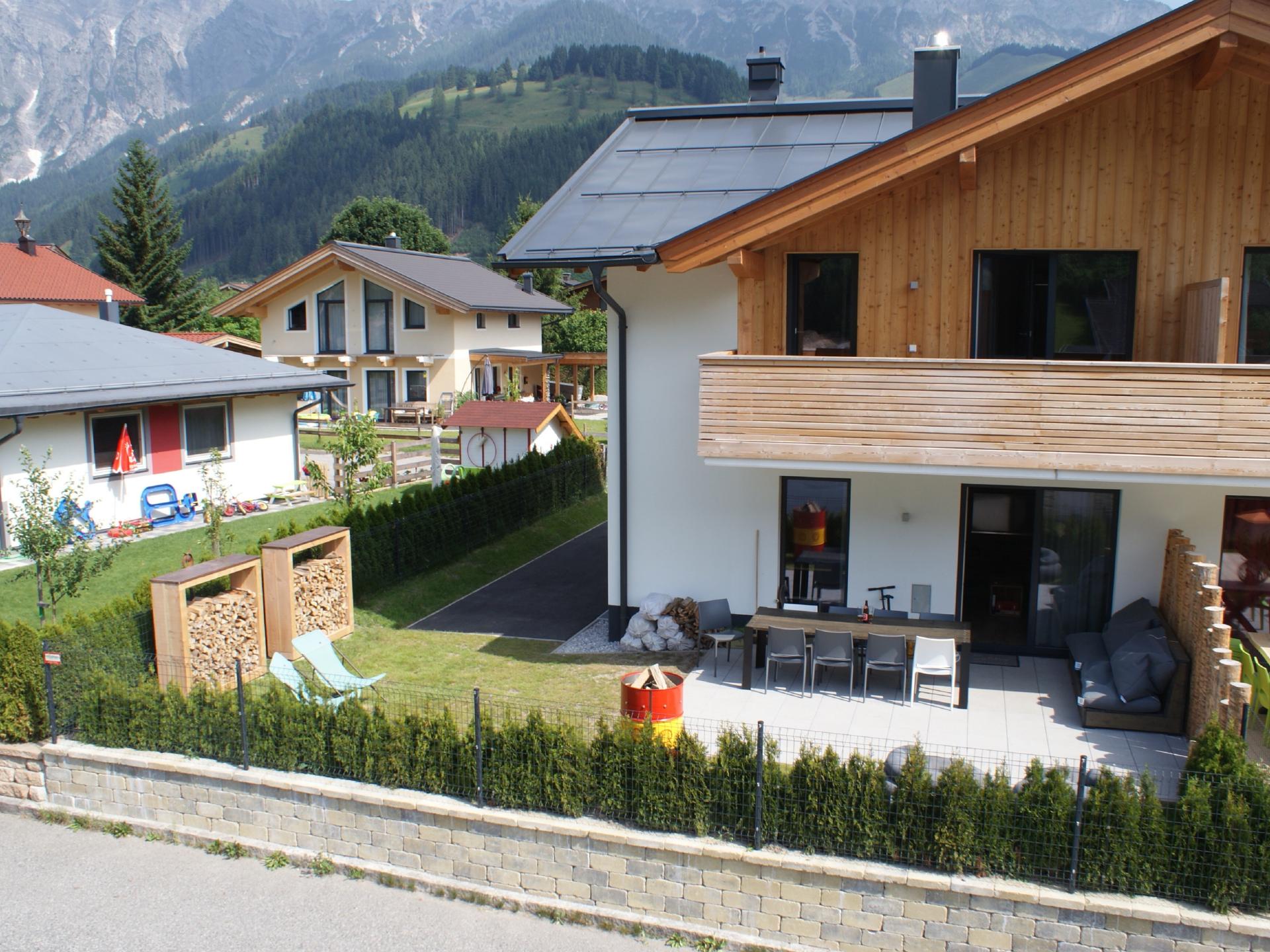 Aan de piste: Luxe vakantiehuis met buitensauna in Leogang - foto 23