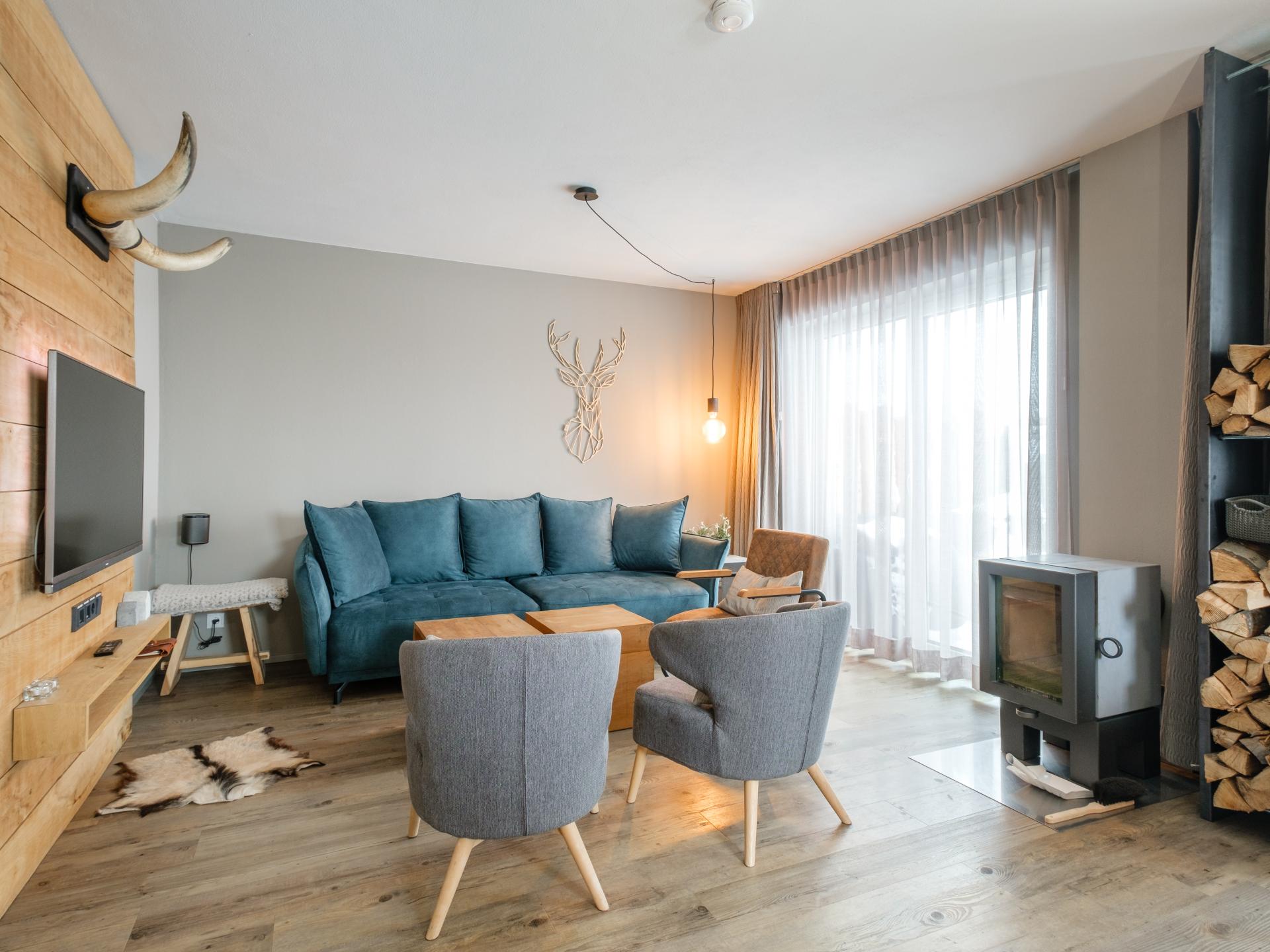 Aan de piste: Luxe vakantiehuis met buitensauna in Leogang - foto 4