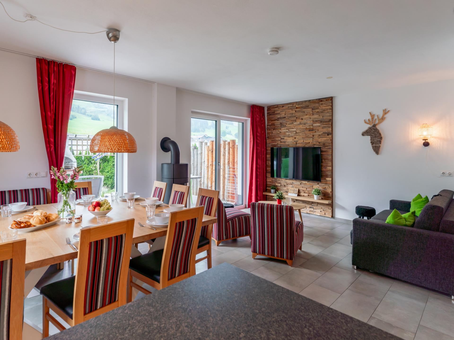 Ruim vakantiehuis voor 14 personen met sauna en tuin, direct aan de piste in Leogang - foto 9