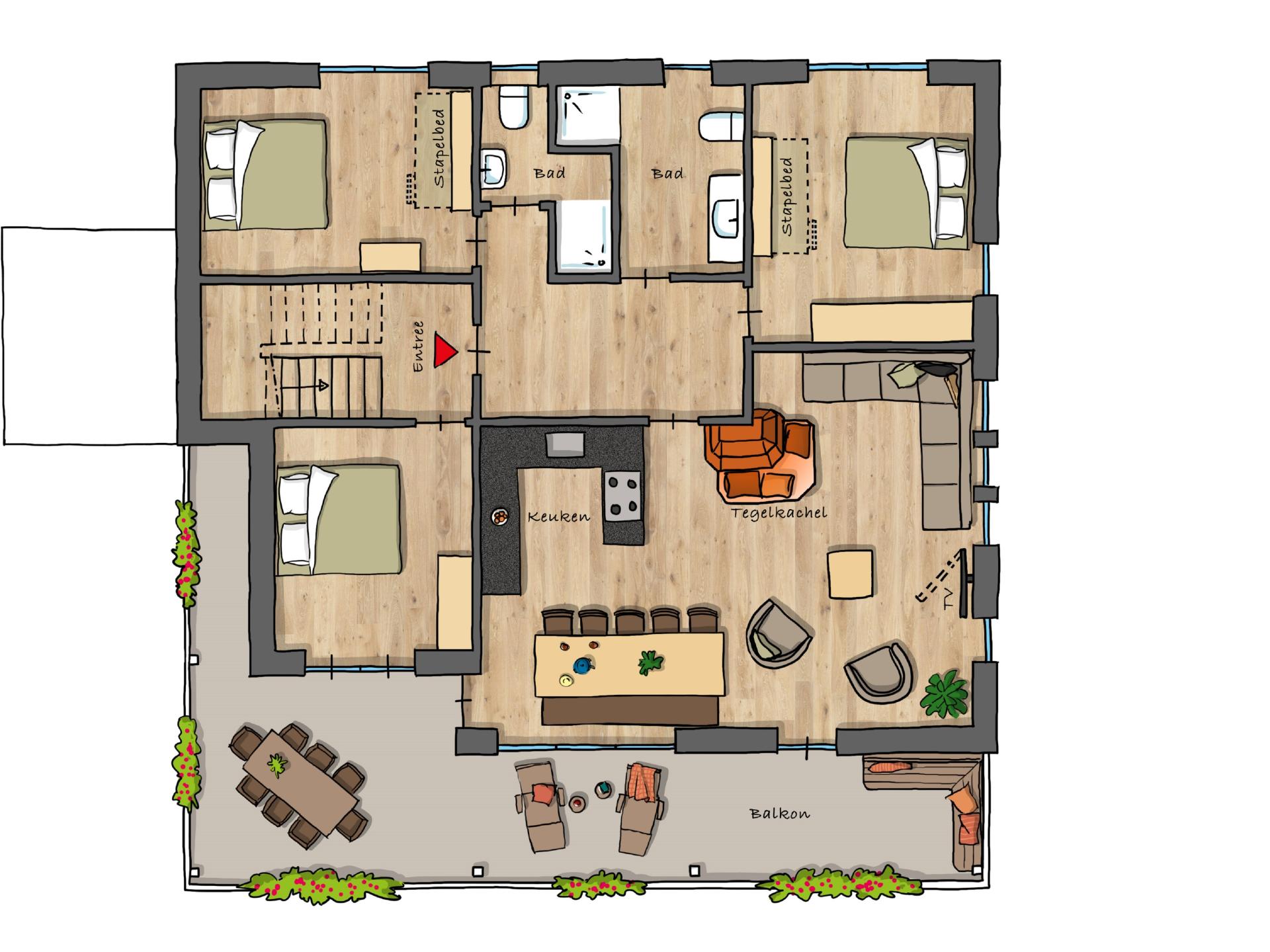 Ski-in/ski-out appartement voor 22 personen in Rauris met uitzicht op de bergen - foto 31