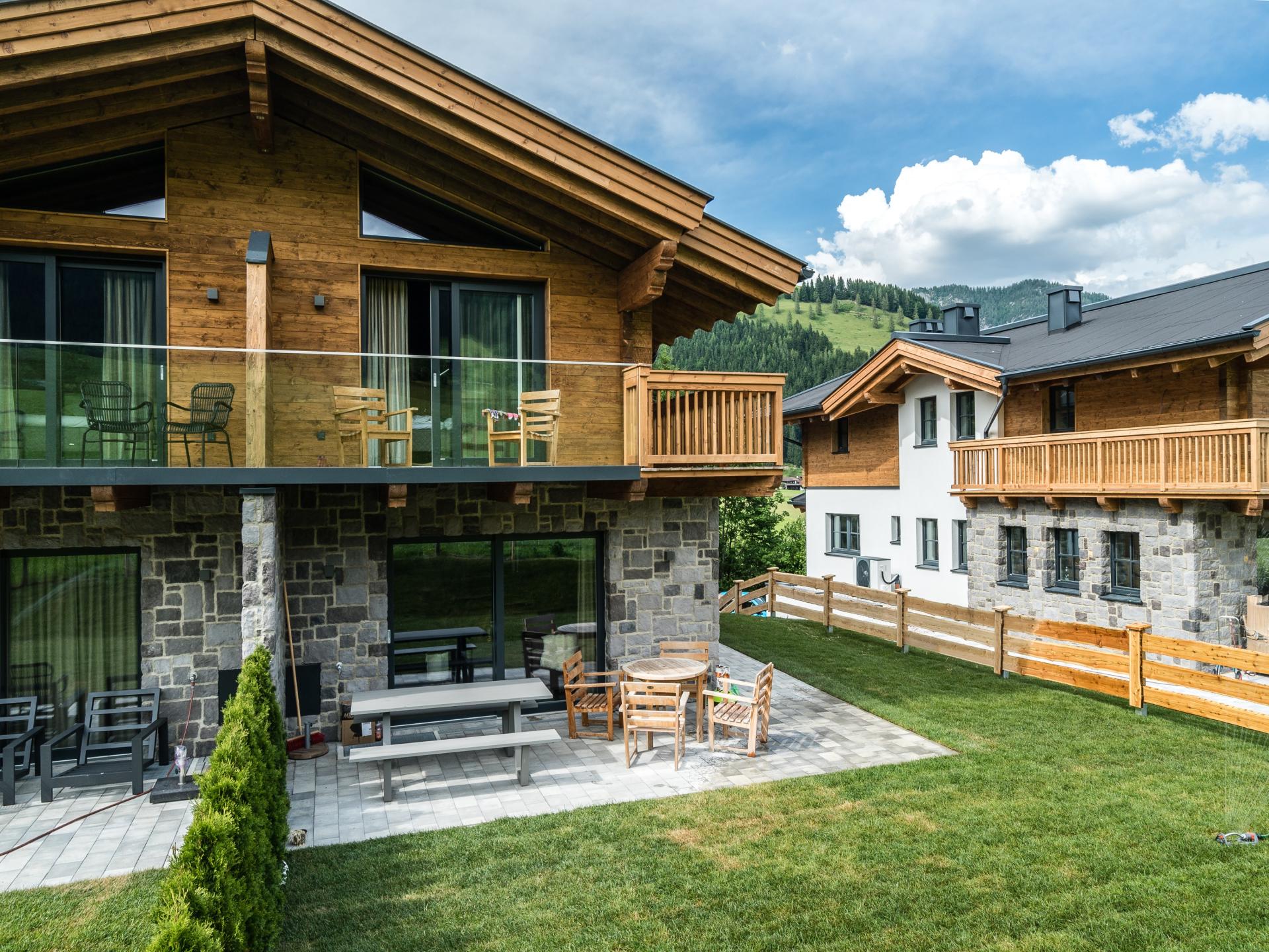 Luxe vakantiehuis voor 11 personen met privésauna en tuin in Leogang - foto 34