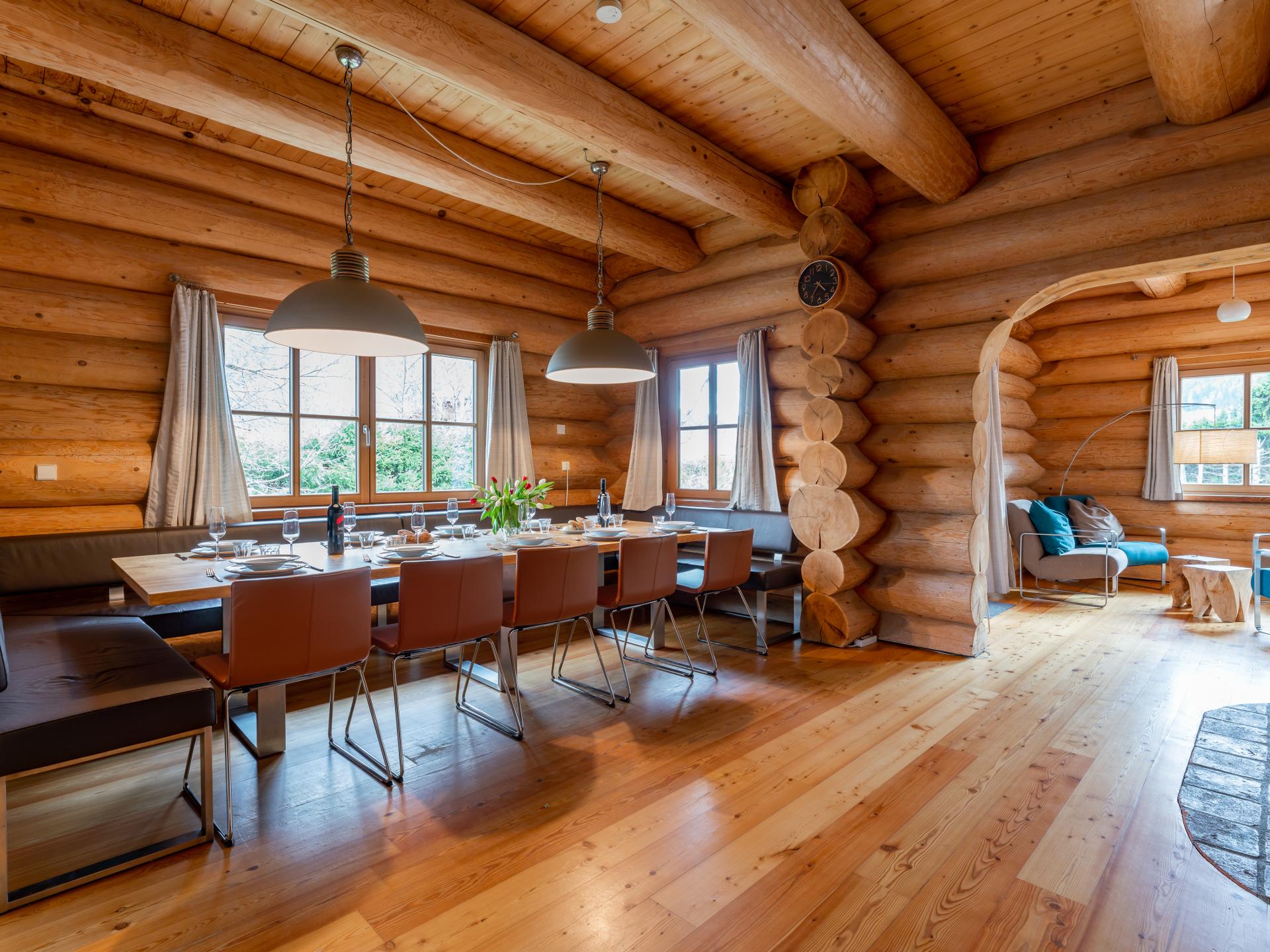 Authentiek boomstammenhuis voor 19 personen met sauna in Mauterndorf - foto 34