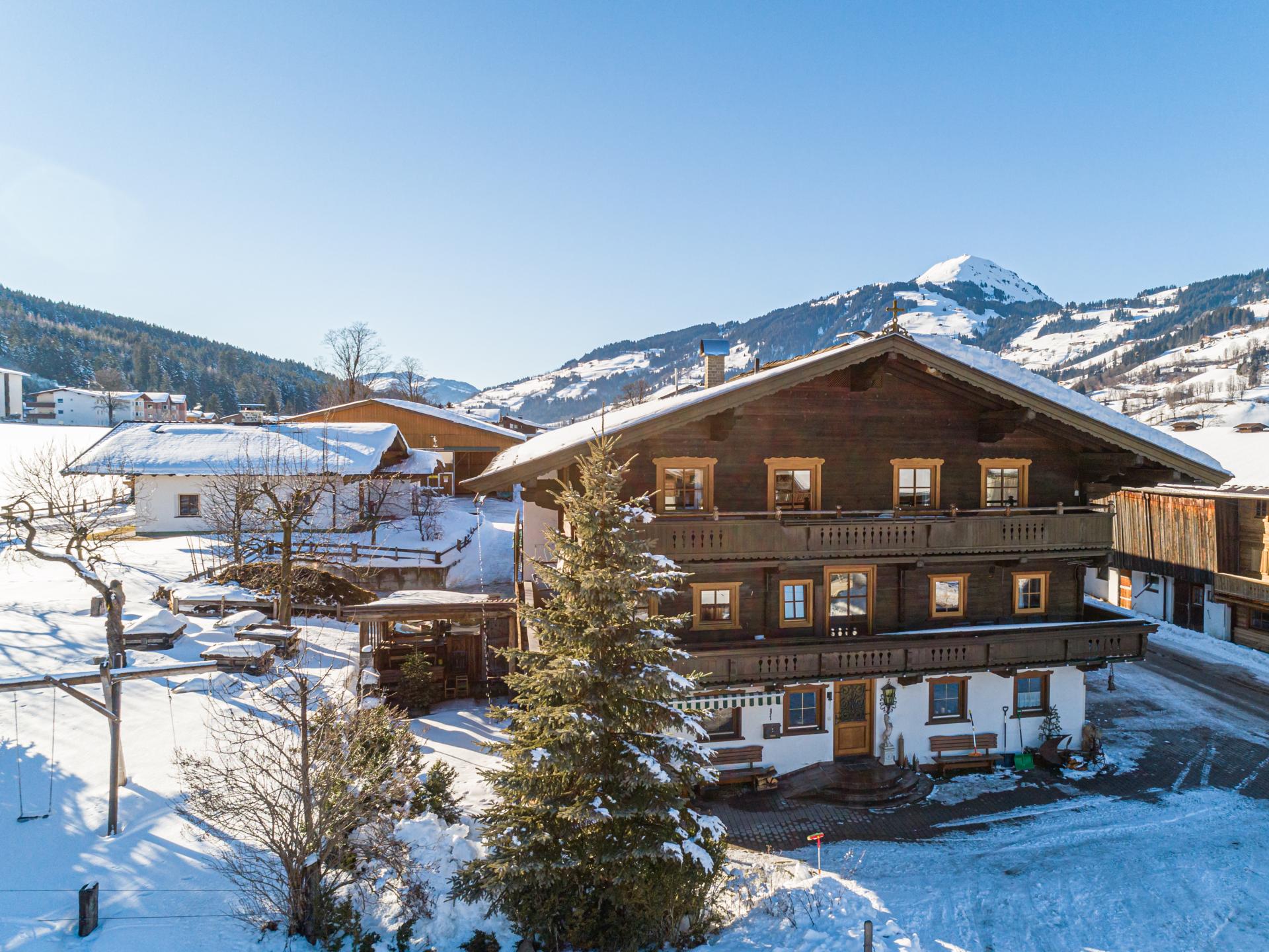 Centraal gelegen appartement in Brixen im Thale vlak bij de piste - foto 10