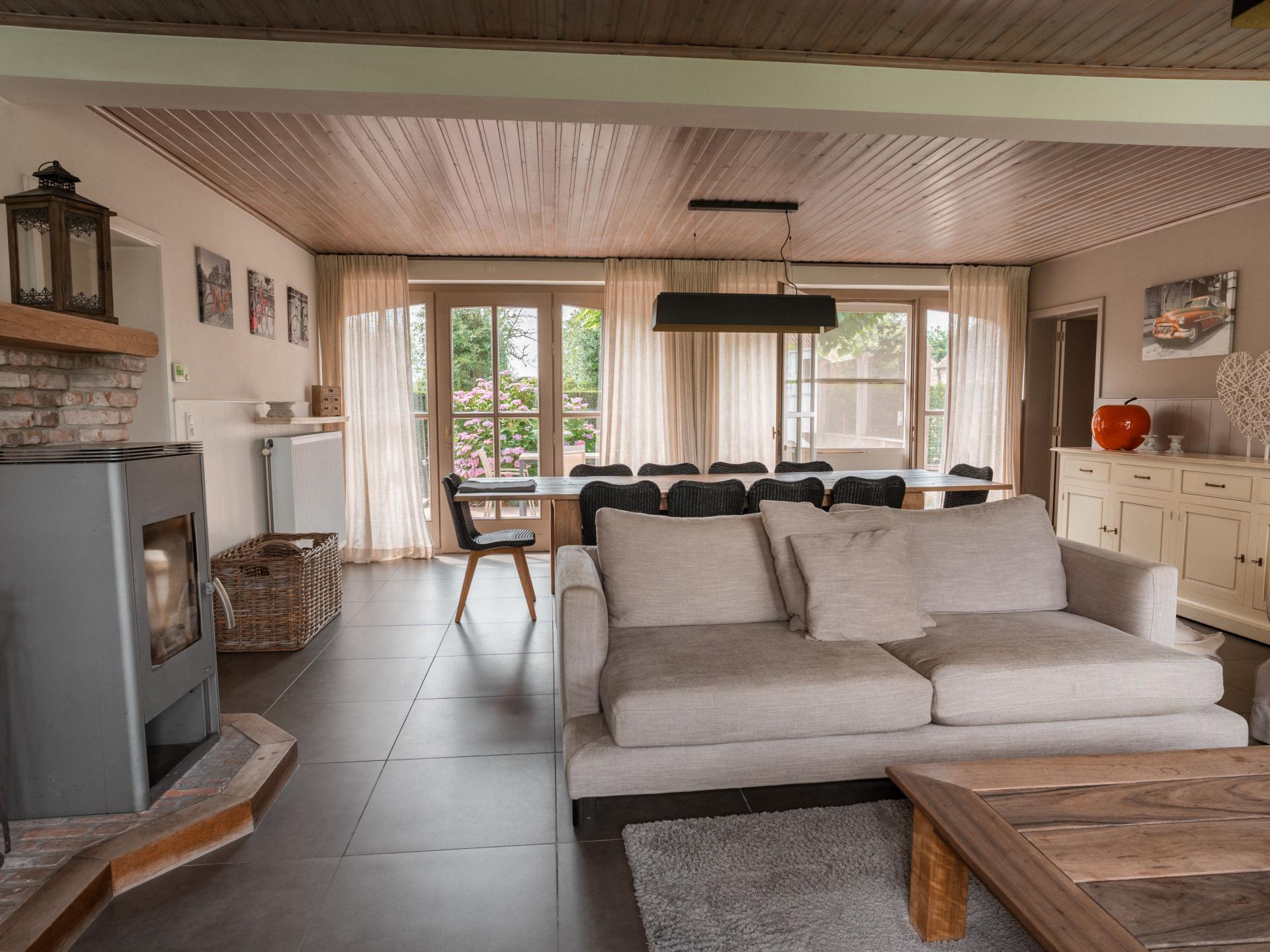 Vrijstaand landelijk vakantiehuis in centrum Maldegem voor 10 personen - foto 11