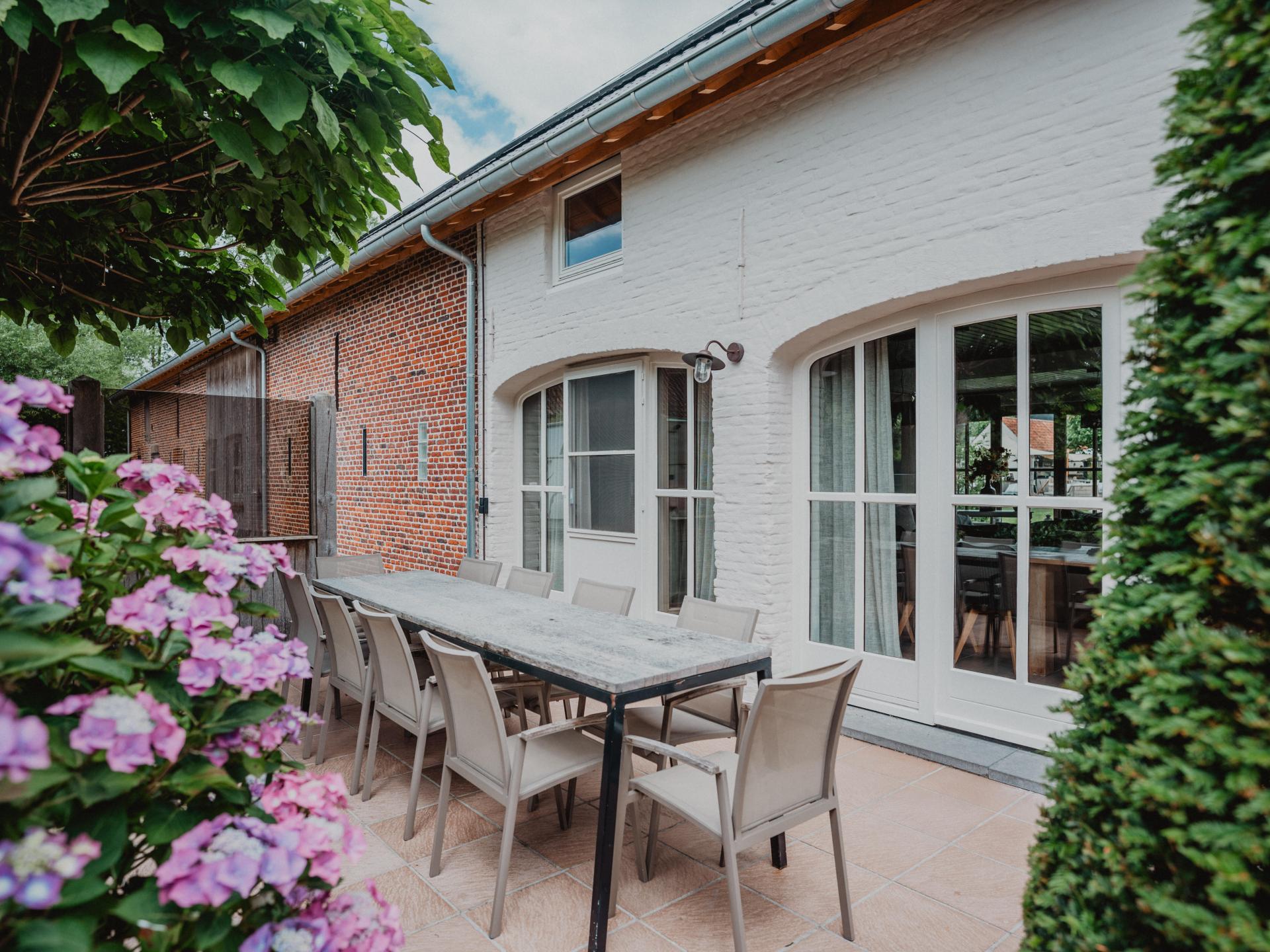 Vrijstaand landelijk vakantiehuis in centrum Maldegem voor 10 personen - foto 35
