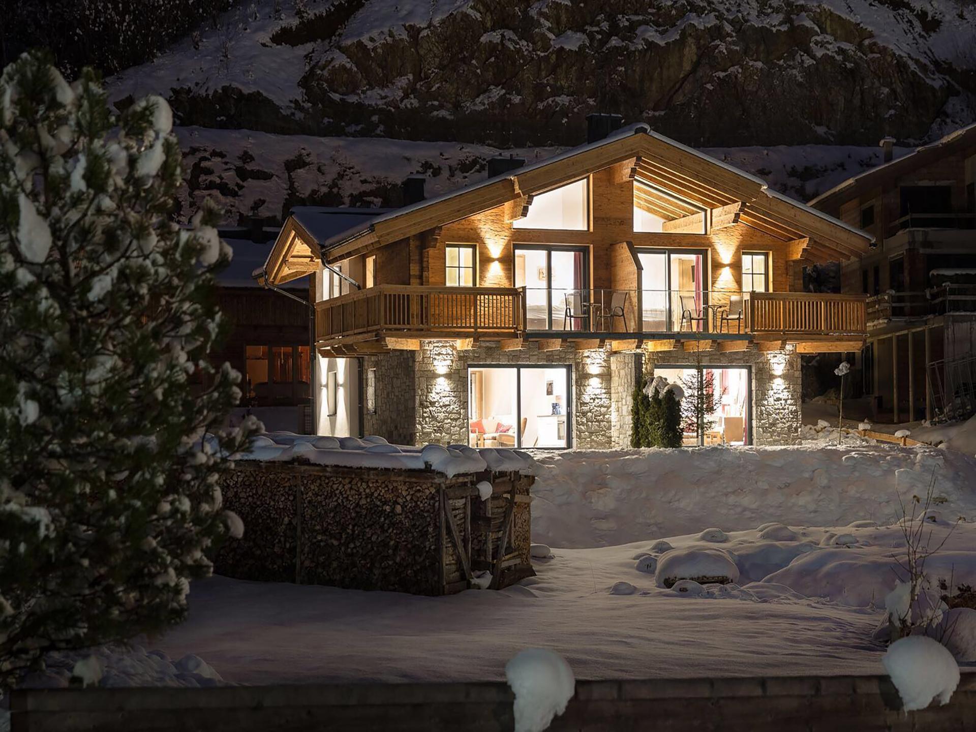 Luxe lodge in Wald im Pinzgau met sauna, 100m van de piste, 10 personen - foto 20