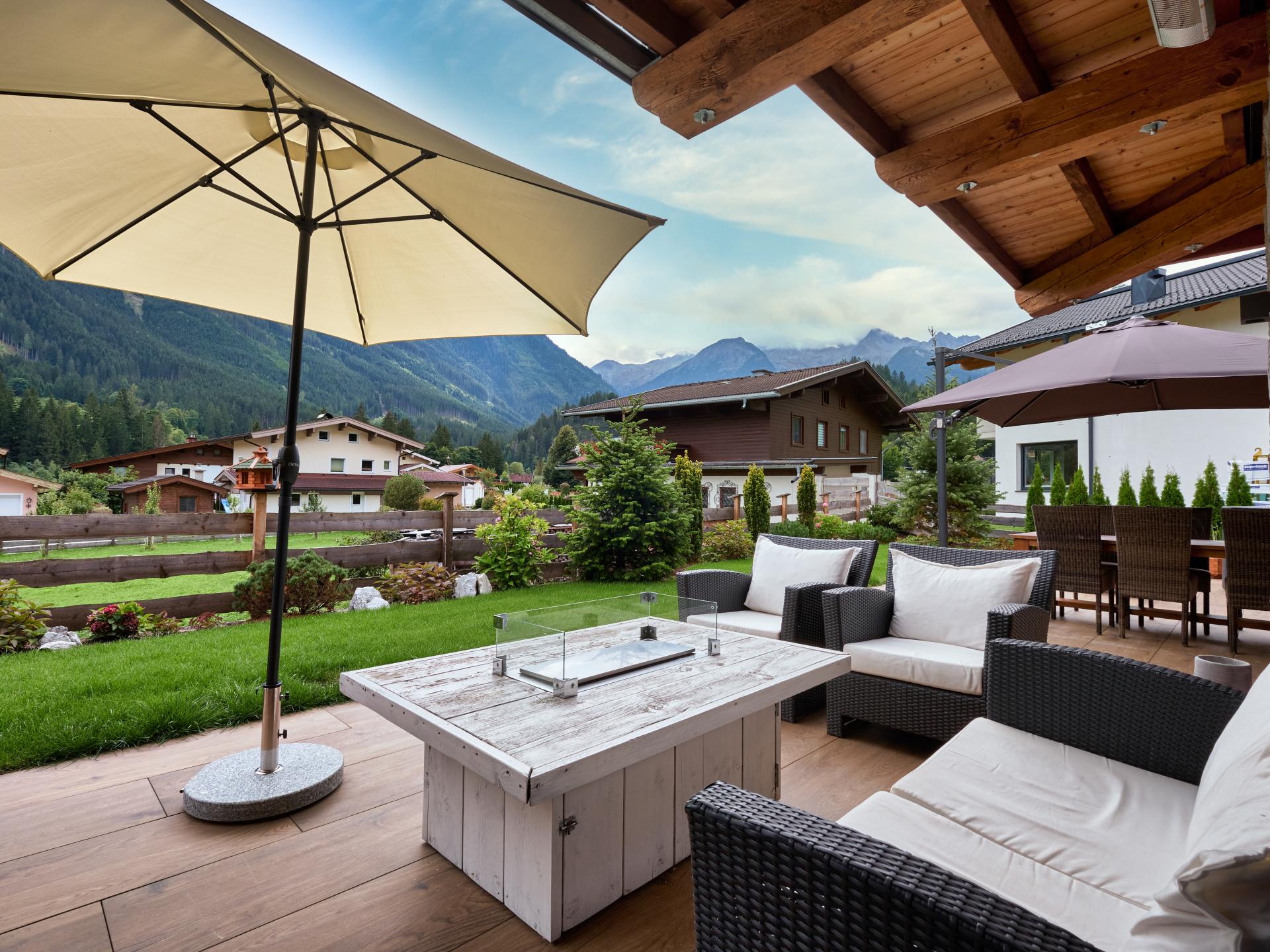 Luxe lodge in Wald im Pinzgau met sauna, 100m van de piste, 10 personen - foto 2