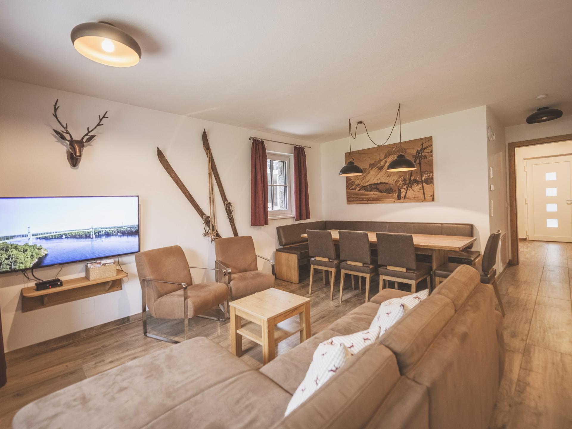 Luxe lodge in Wald im Pinzgau met sauna, 100m van de piste, 10 personen - foto 4