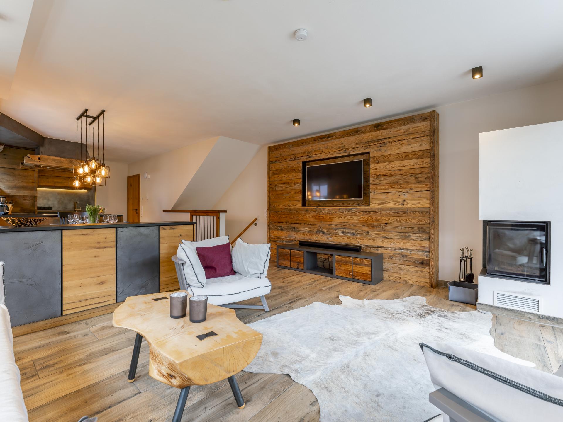 Luxe chalet met sauna en uitzicht, 200m van skilift in Leogang - foto 10