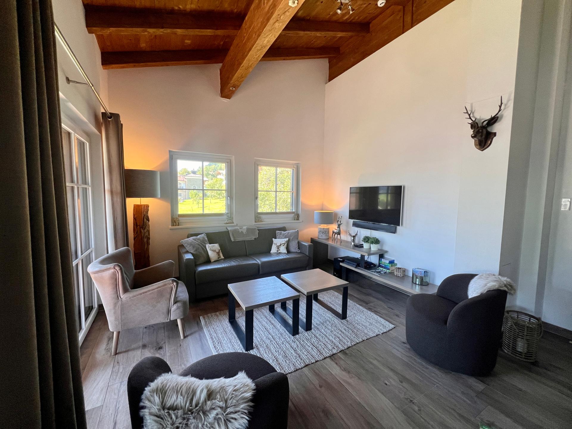 Op 300 m van de piste: Luxe penthouse in centrum van Piesendorf - foto 12