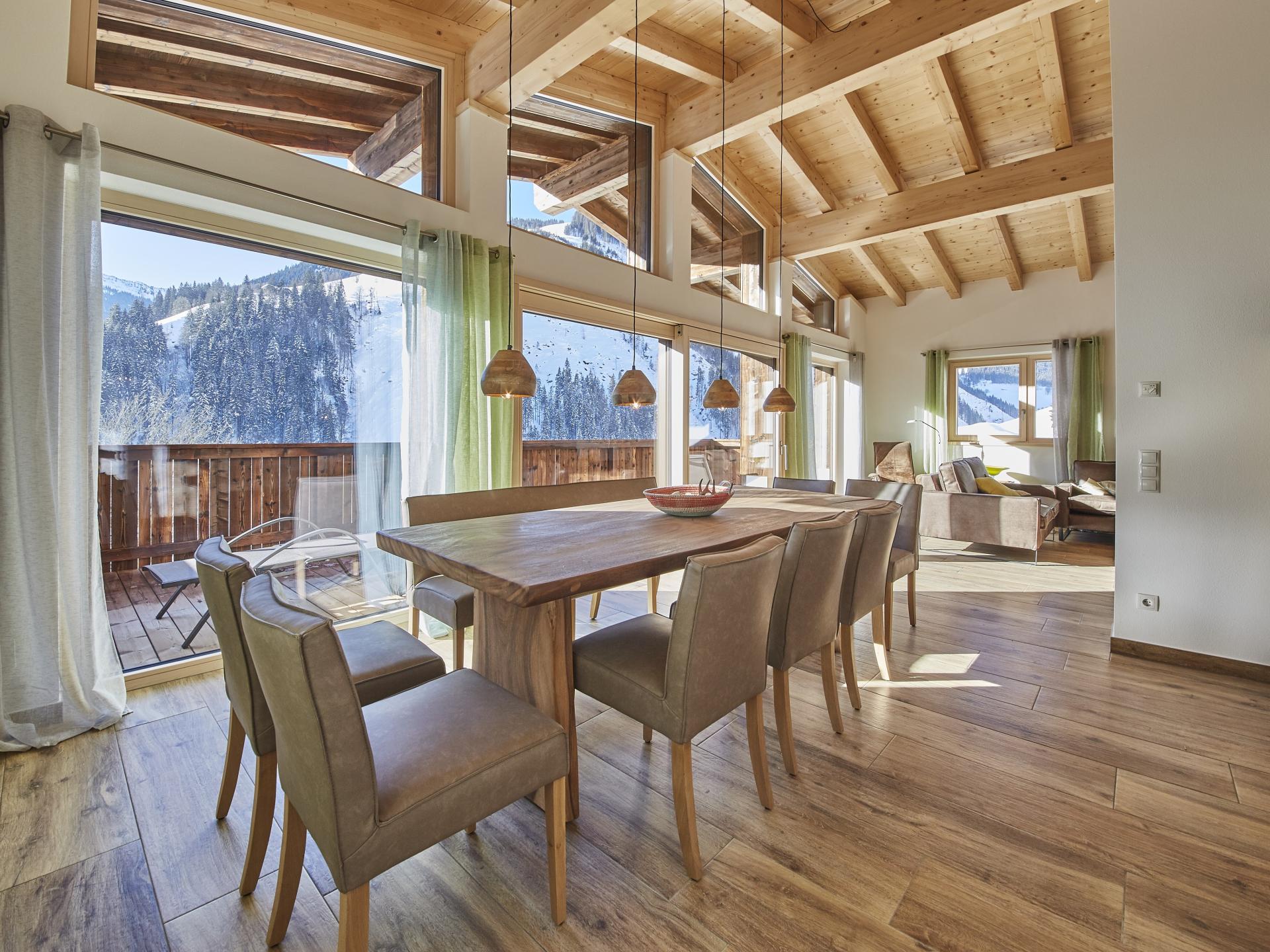 Vrijstaand chalet met sauna in Viehhofen, direct bij Skicircus Saalbach - foto 4