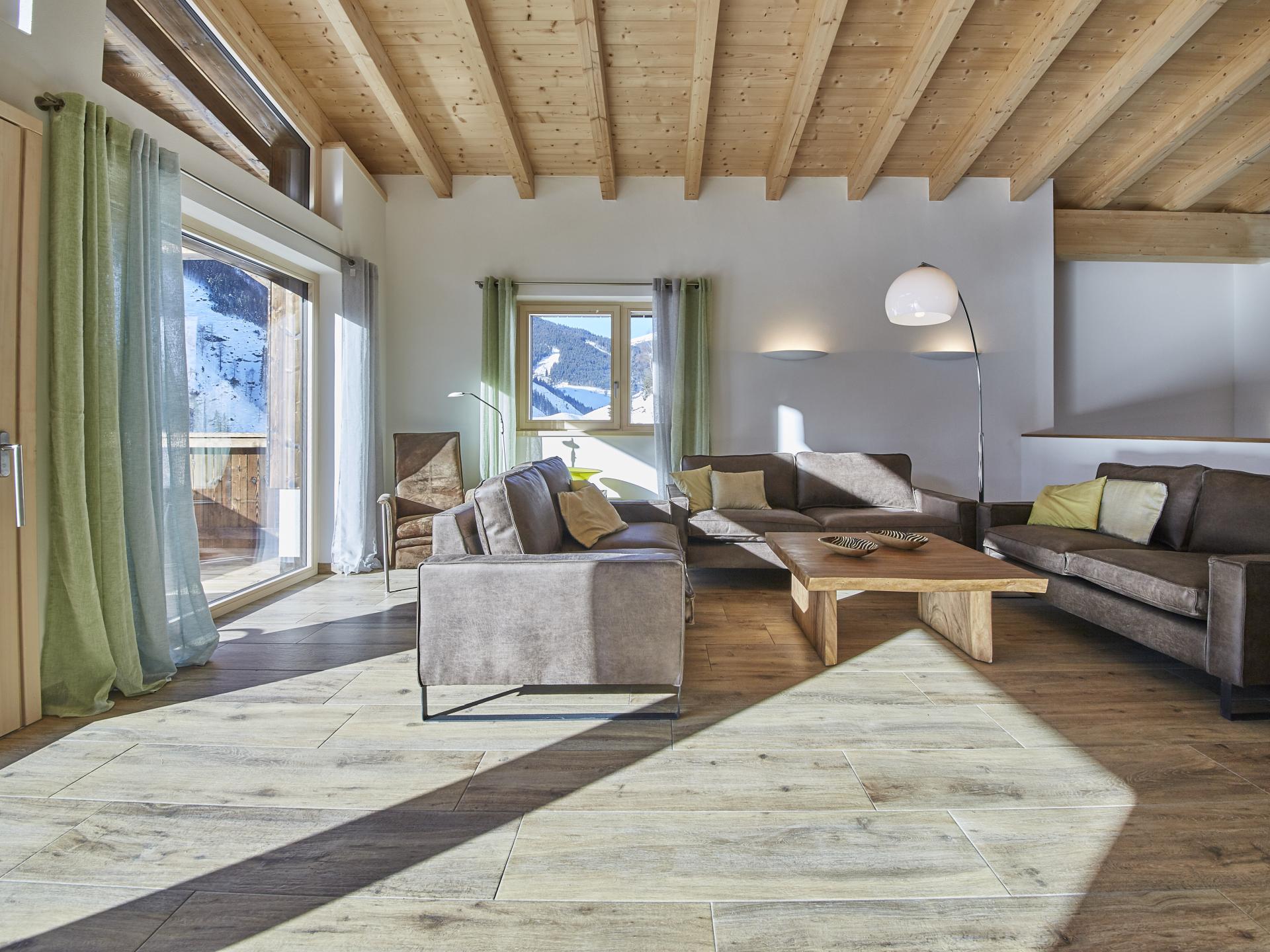 Vrijstaand chalet met sauna in Viehhofen, direct bij Skicircus Saalbach - foto 8