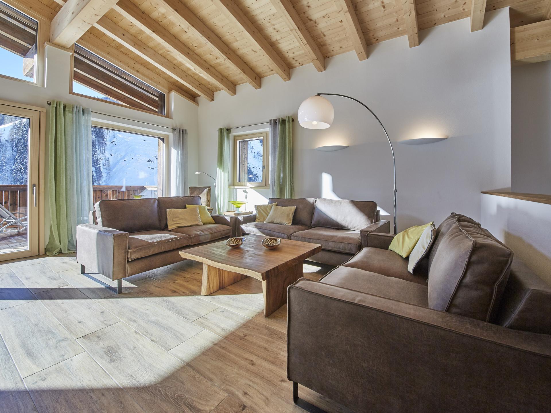 Vrijstaand chalet met sauna in Viehhofen, direct bij Skicircus Saalbach - foto 3