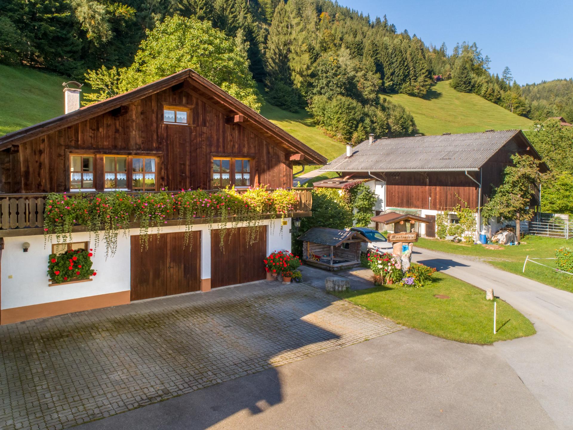 Vrijstaand chalet in Bürserberg met panoramisch bergzicht op 1000m hoogte - foto 1