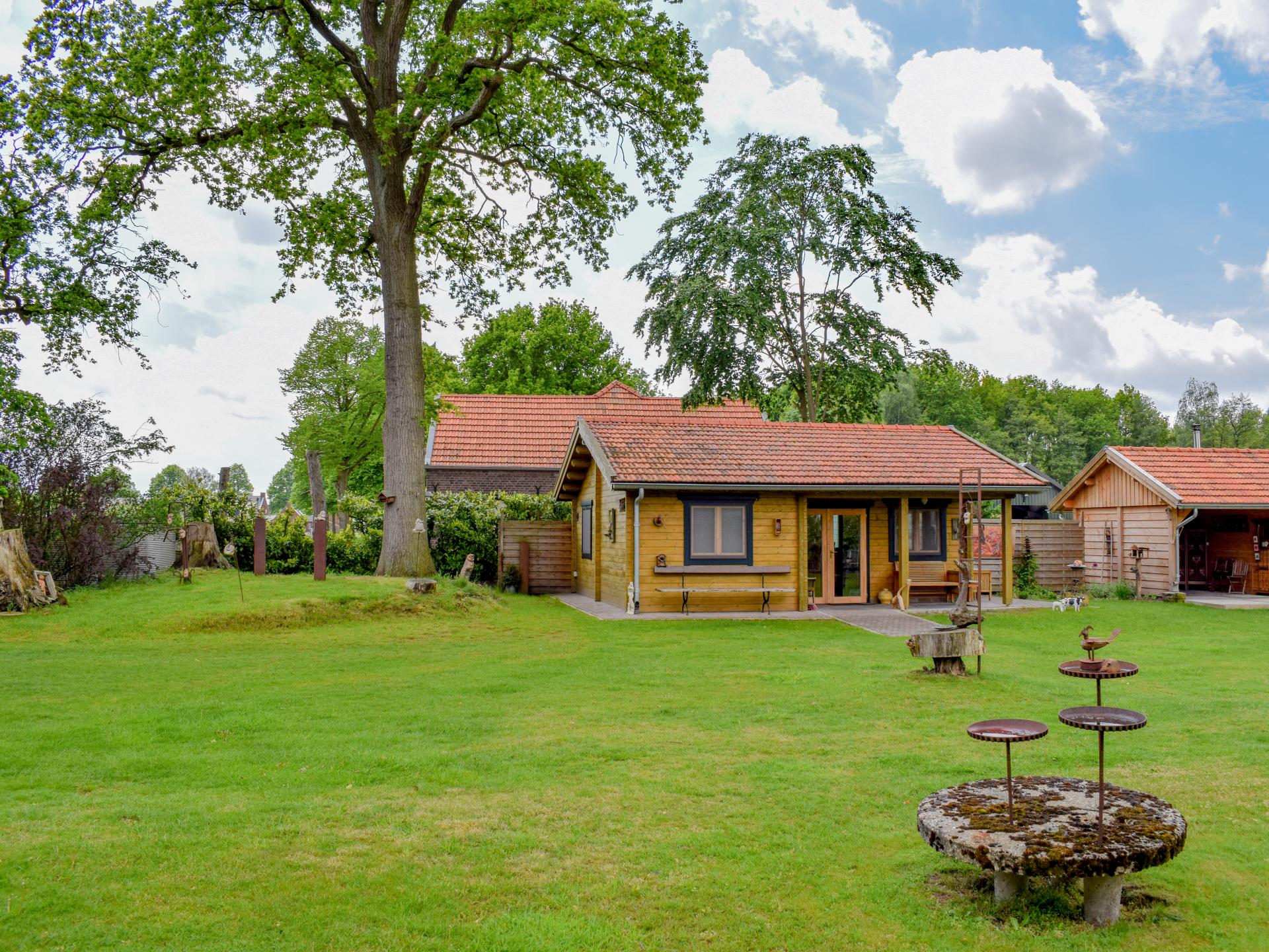 Onder de Oude Eik: Romantisch houten huisje vol kunst in Lottum - foto 22