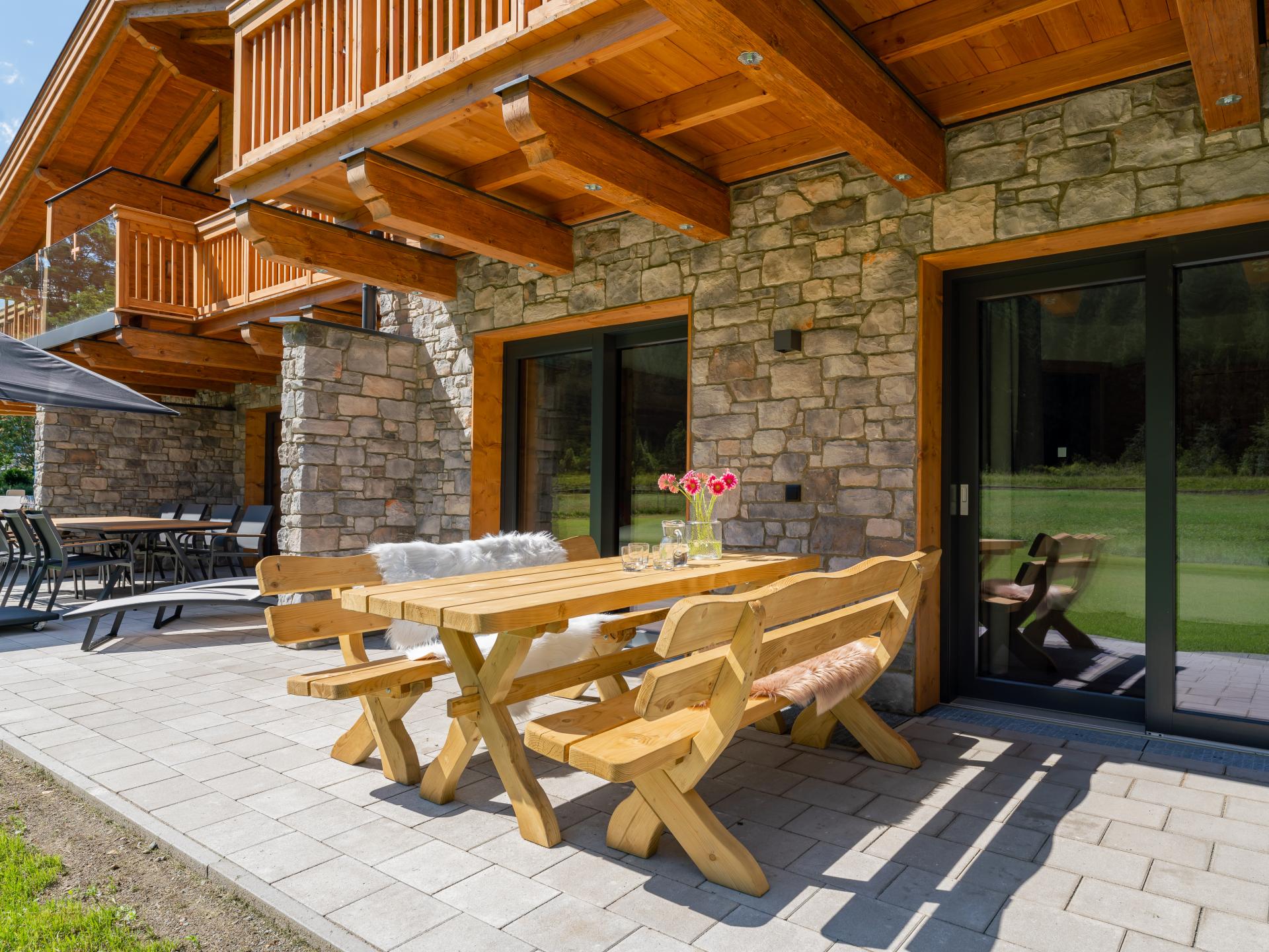 10-persoons luxe chalet met sauna in Wald im Pinzgau · 10 pers. - foto 43
