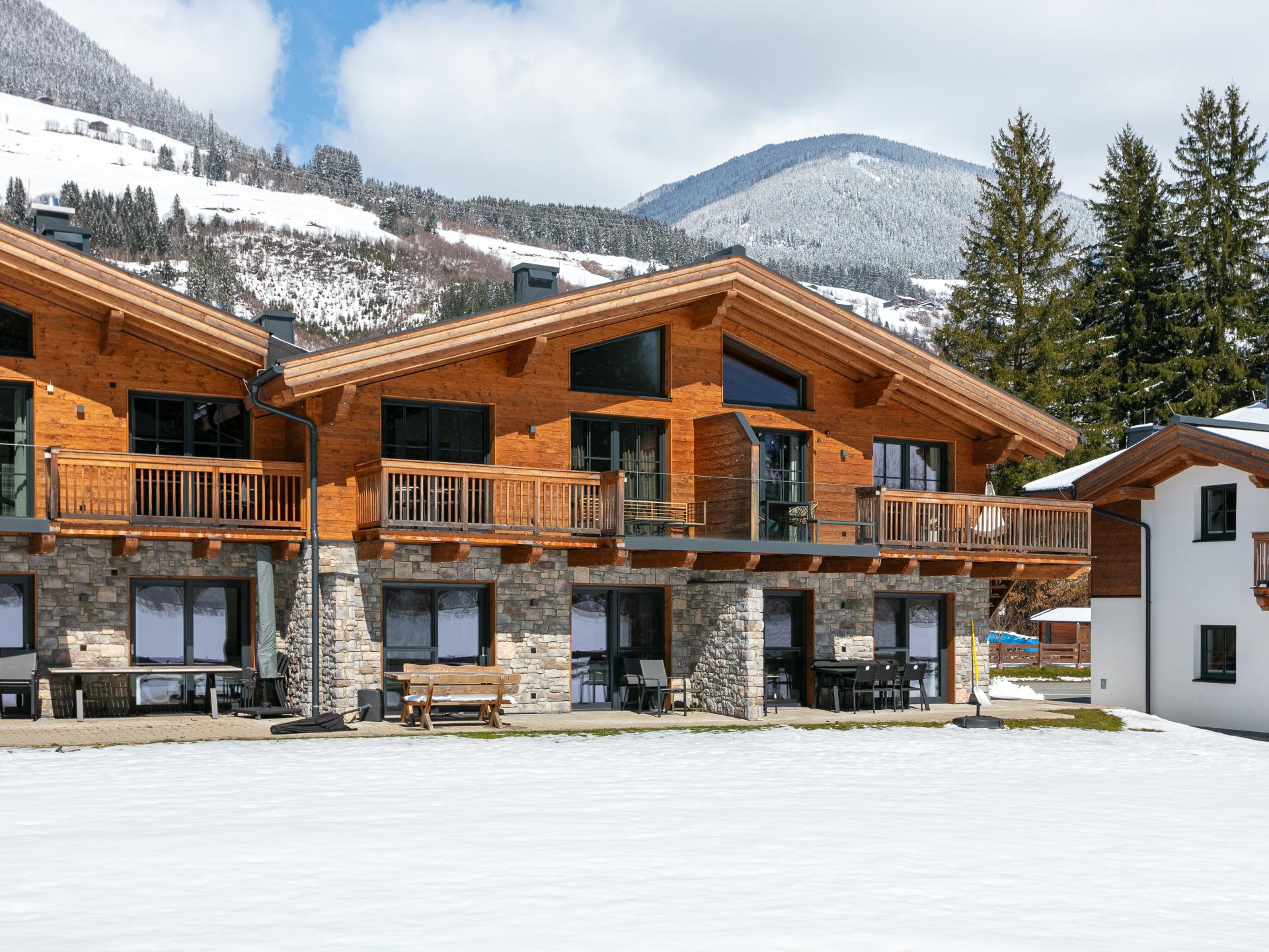 10-persoons luxe chalet met sauna in Wald im Pinzgau · 10 pers. - foto 34