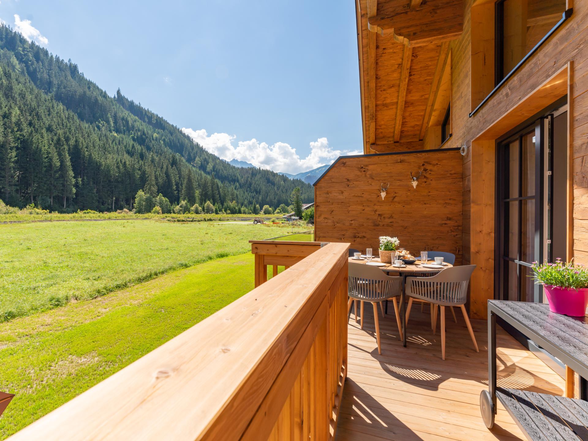 Op 800 m van de piste: Ruim vrijstaand chalet in Wald im Pinzgau · 10 pers. - foto 37