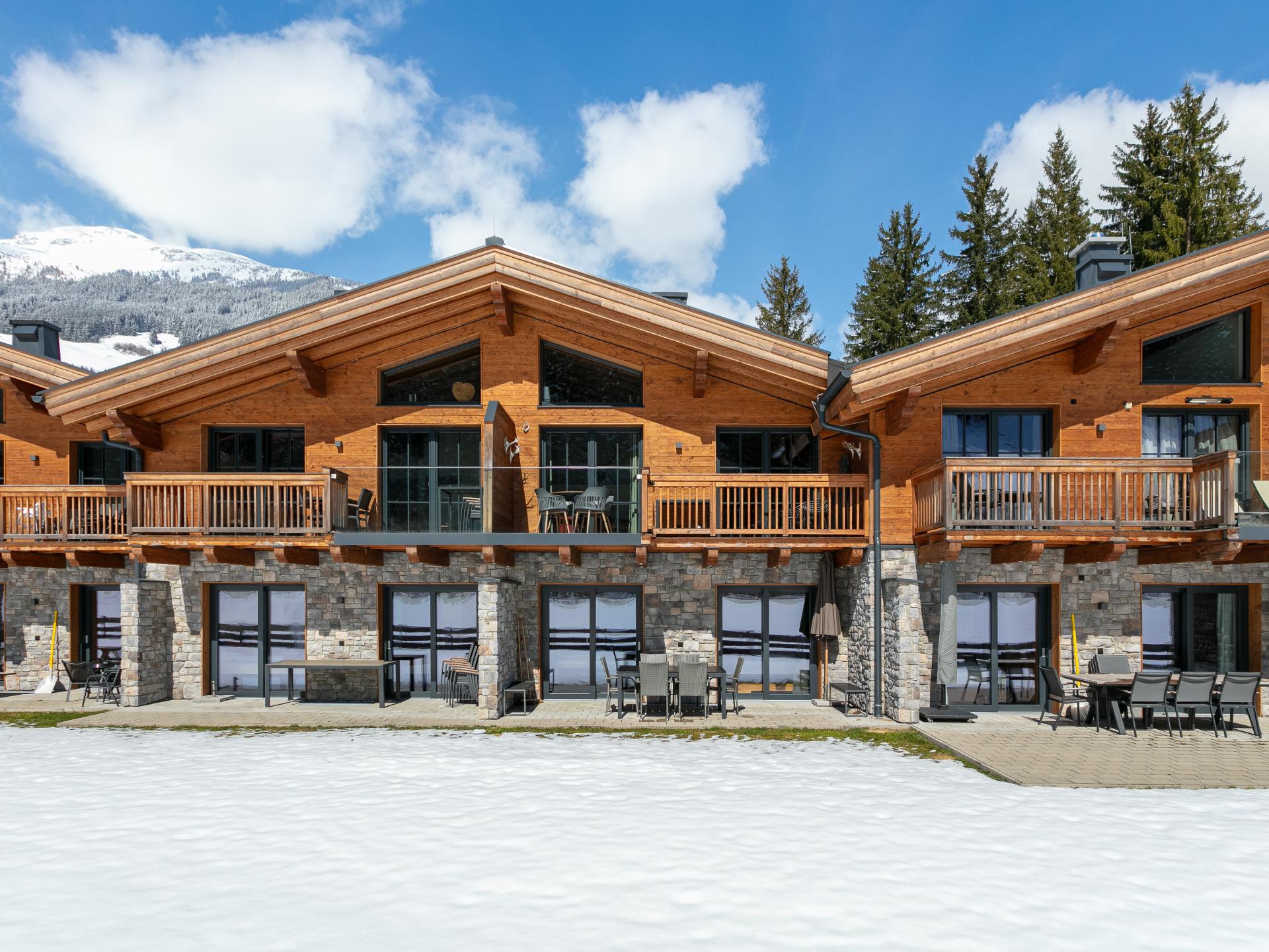 Op 800 m van de piste: Ruim vrijstaand chalet in Wald im Pinzgau · 10 pers. - foto 48