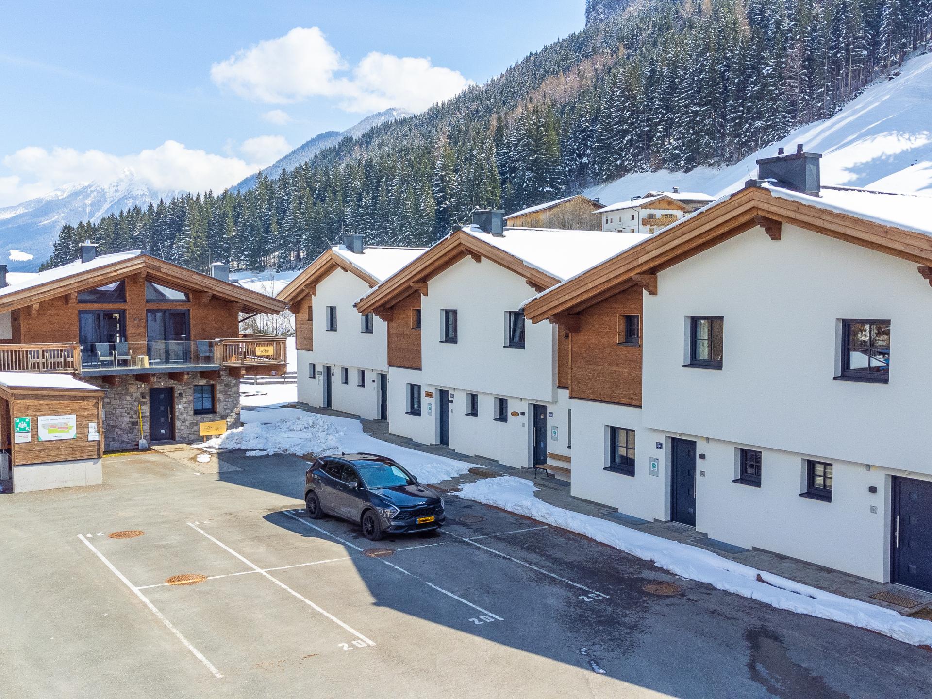 Op 800 m van de piste: Ruim vrijstaand chalet in Wald im Pinzgau · 10 pers. - foto 50