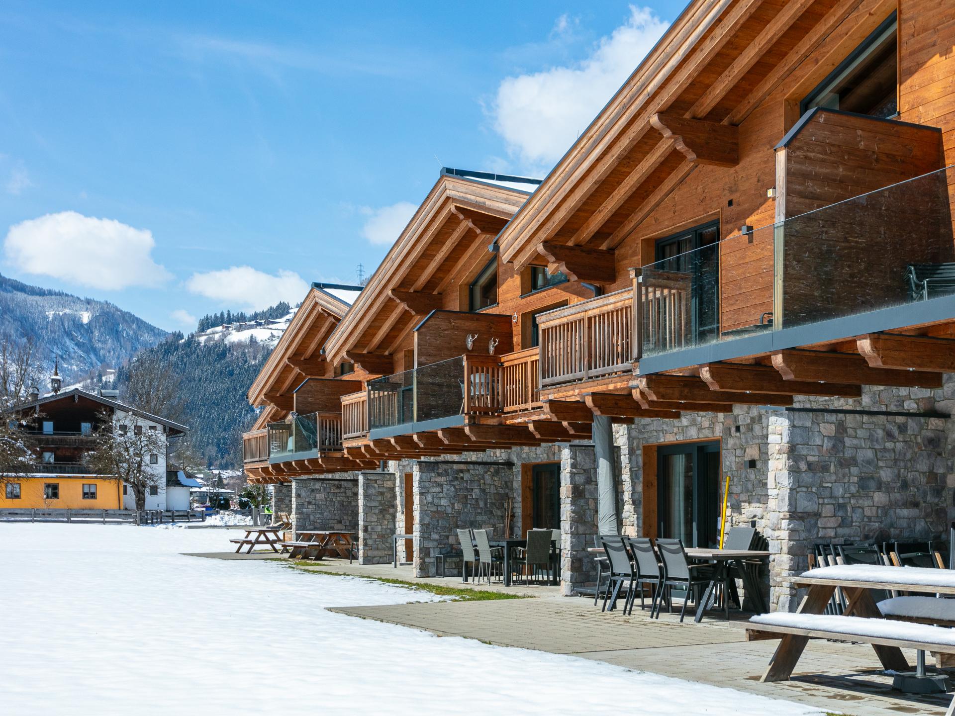 Op 800 m van de piste: Ruim vrijstaand chalet in Wald im Pinzgau · 10 pers. - foto 54
