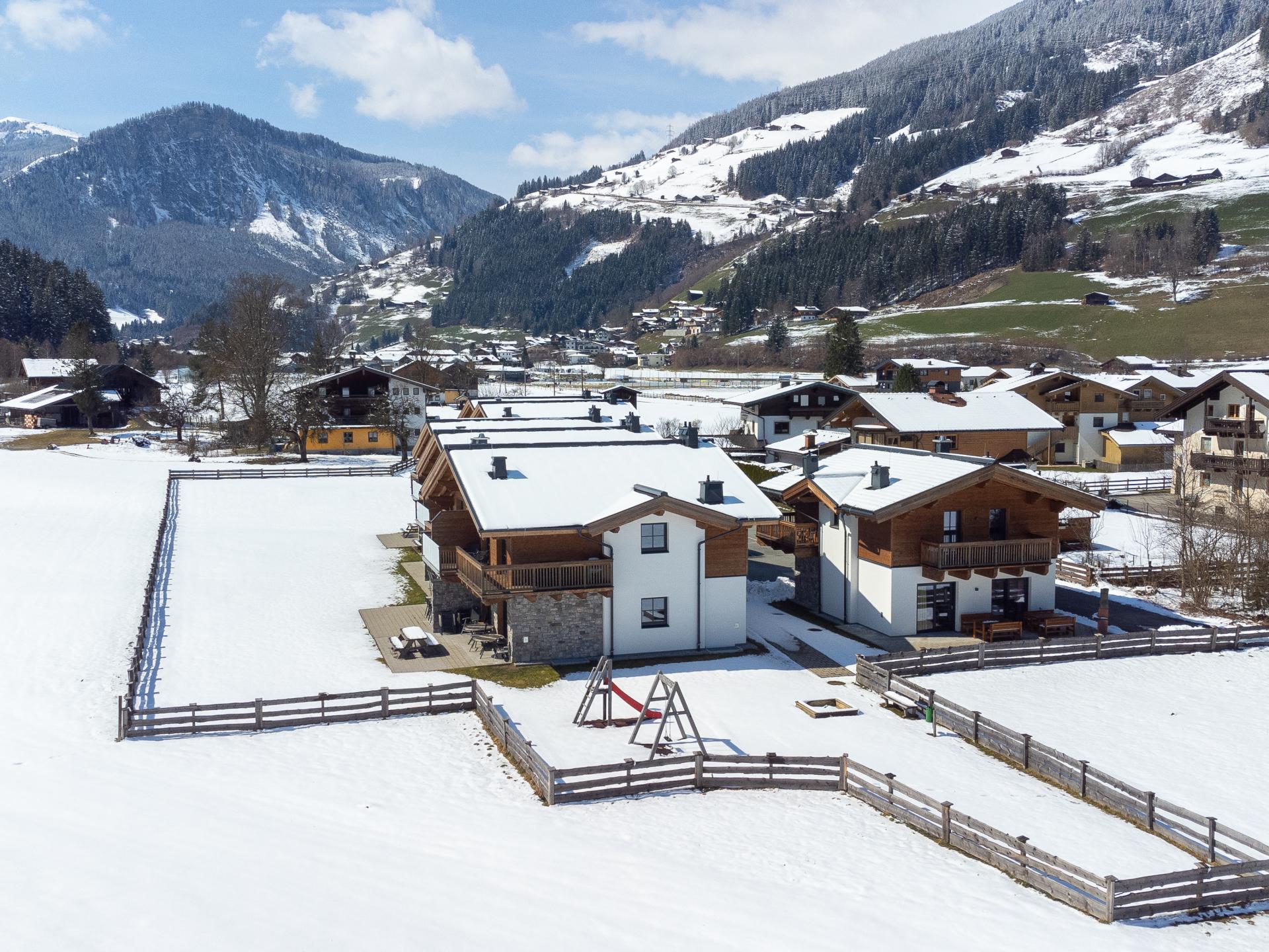 Op 800 m van de piste: Ruim vrijstaand chalet in Wald im Pinzgau · 10 pers. - foto 55