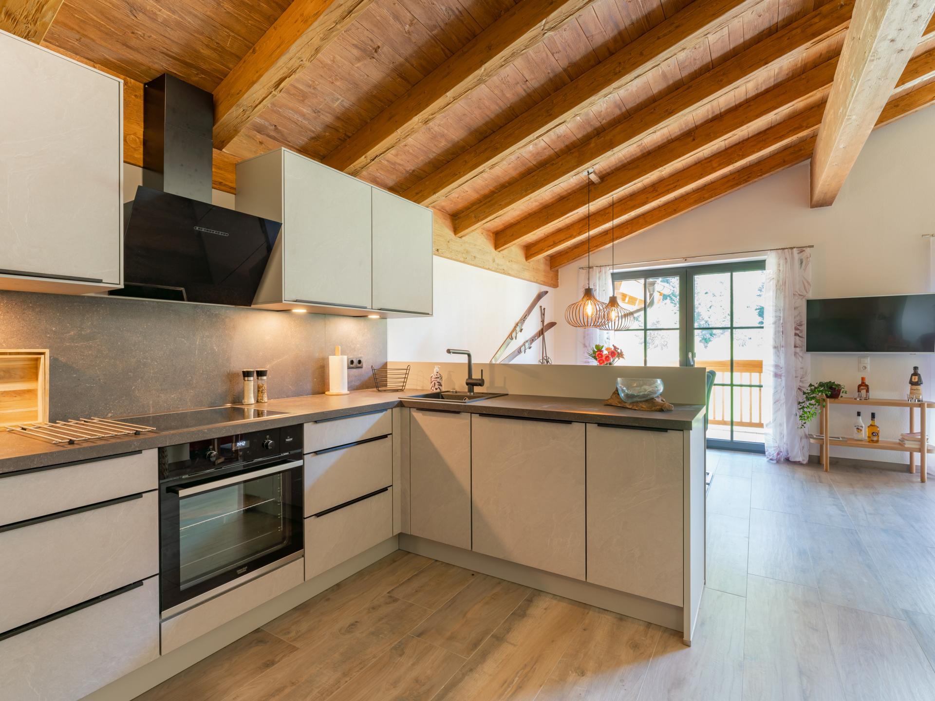 Op 800 m van de piste: Ruim vrijstaand chalet in Wald im Pinzgau · 10 pers. - foto 15