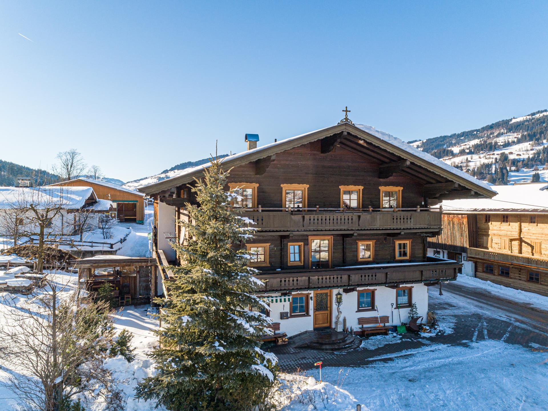 Authentiek appartement op Tiroler boerderij, vlakbij de piste in Brixen im Thale - foto 40