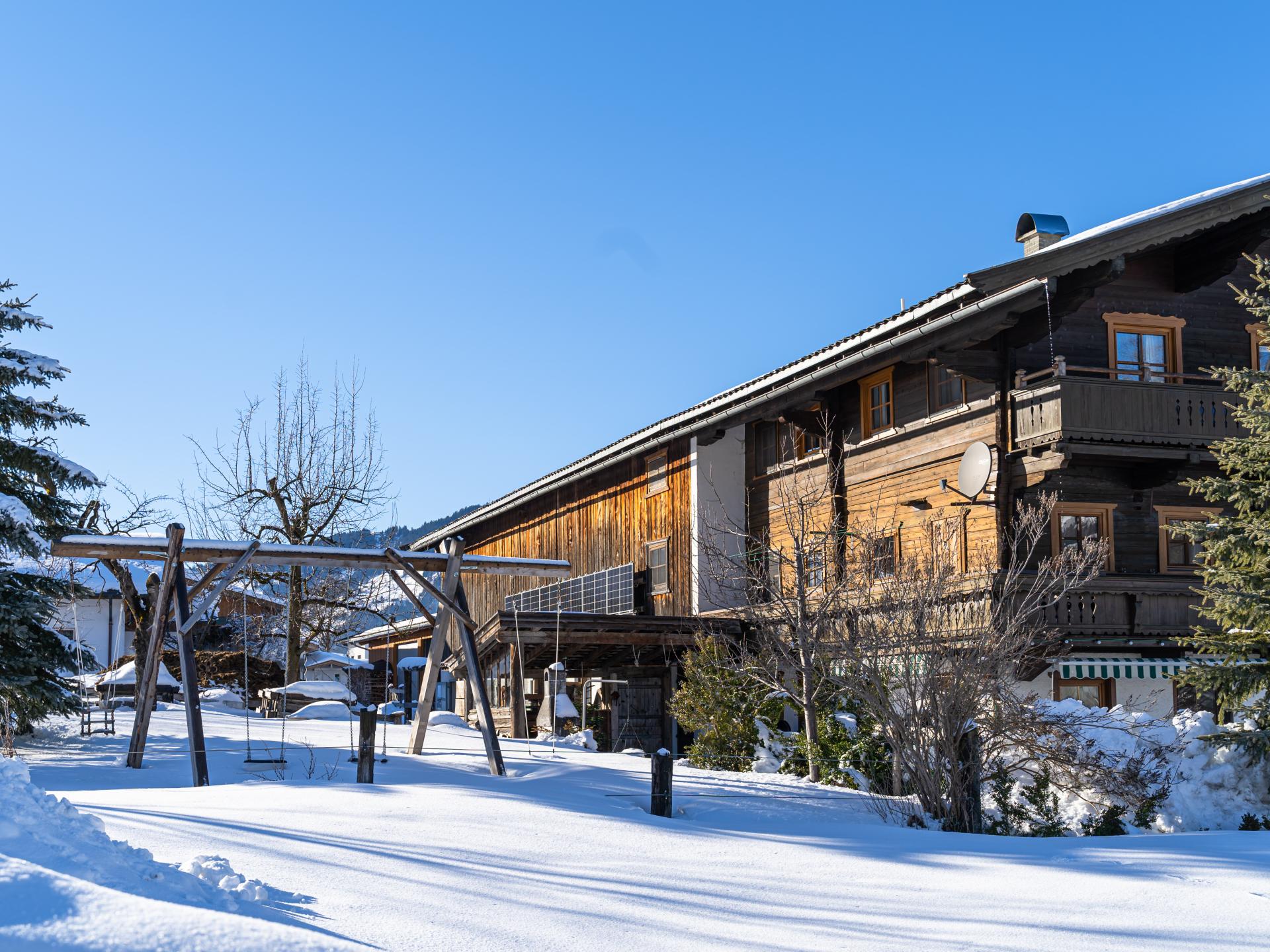 Authentiek appartement op Tiroler boerderij, vlakbij de piste in Brixen im Thale - foto 30