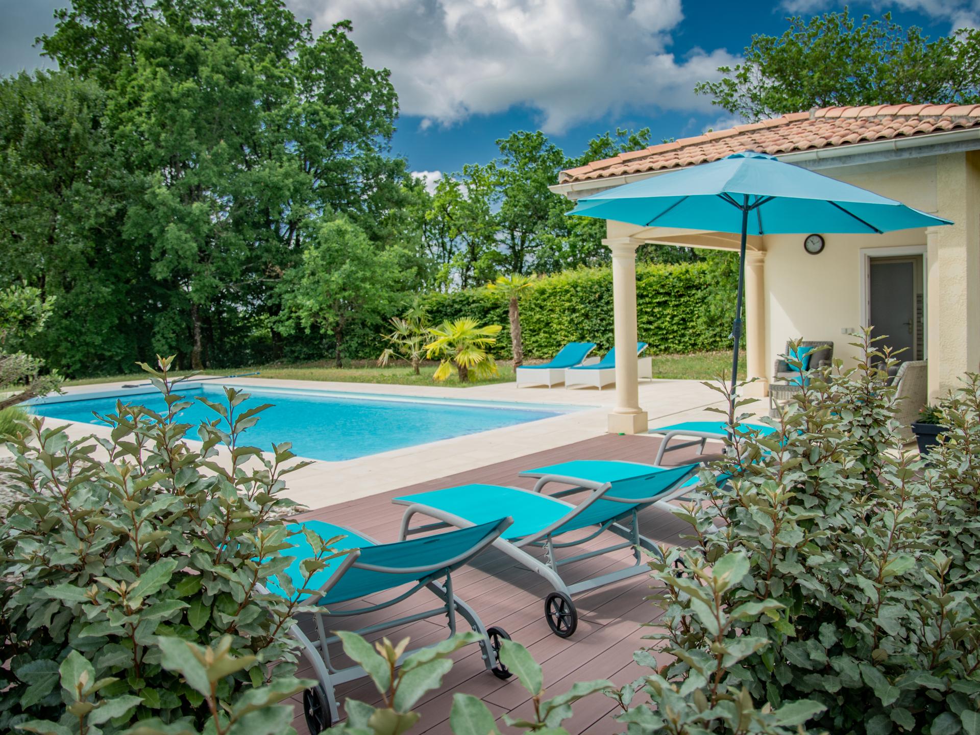 Vrijstaand vakantiehuis met privézwembad in Montaigu de Quercy - foto 4