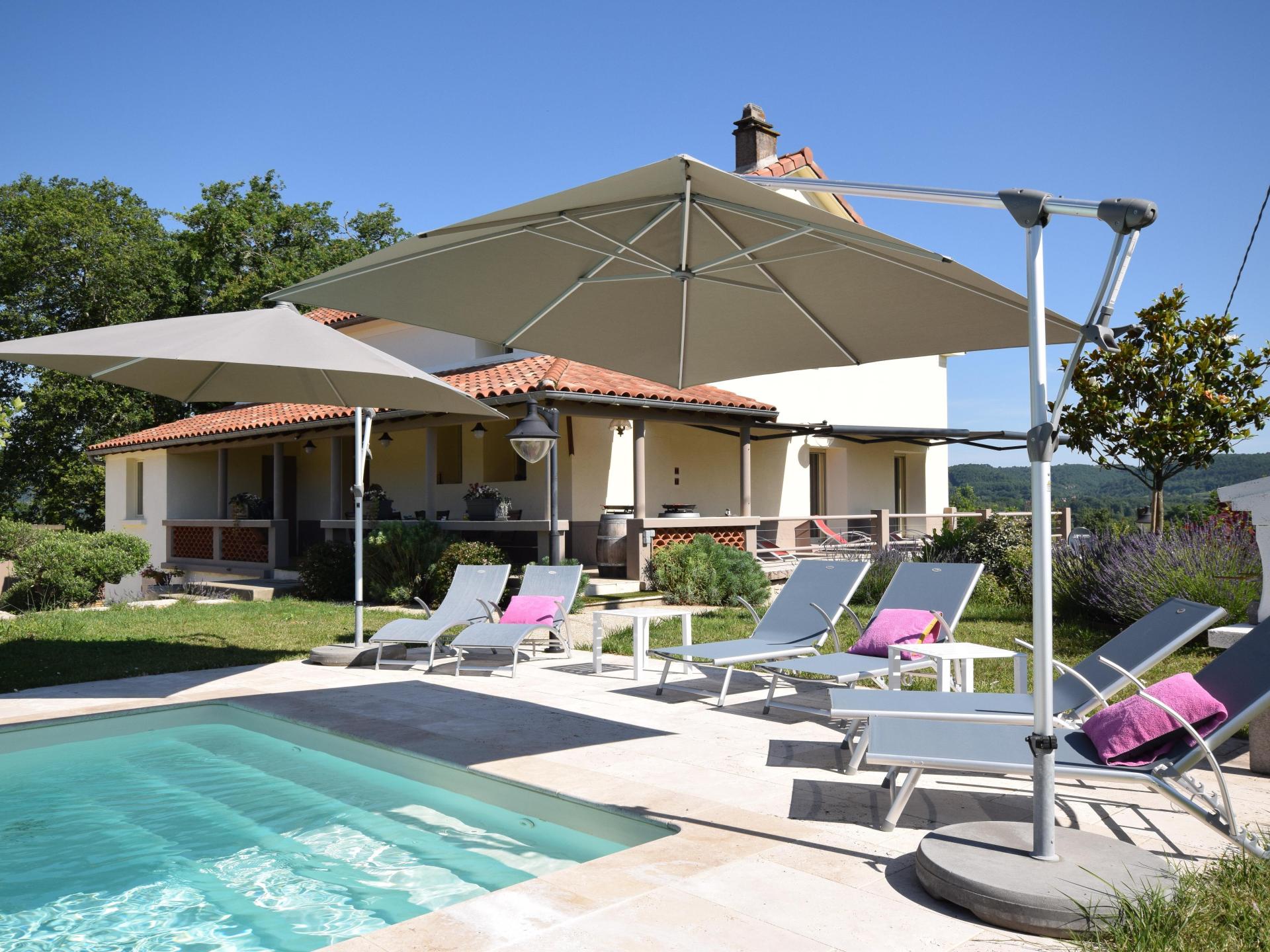 10-persoons vakantiehuis met privézwembad in Vire sur Lot - foto 3