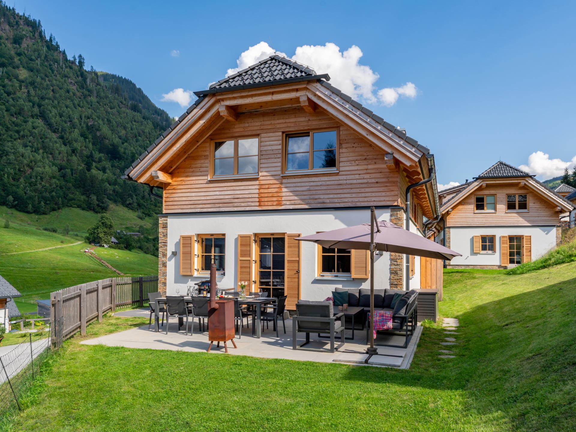 Vrijstaand chalet met sauna en hottub direct aan de piste in Donnersbachwald - foto 34