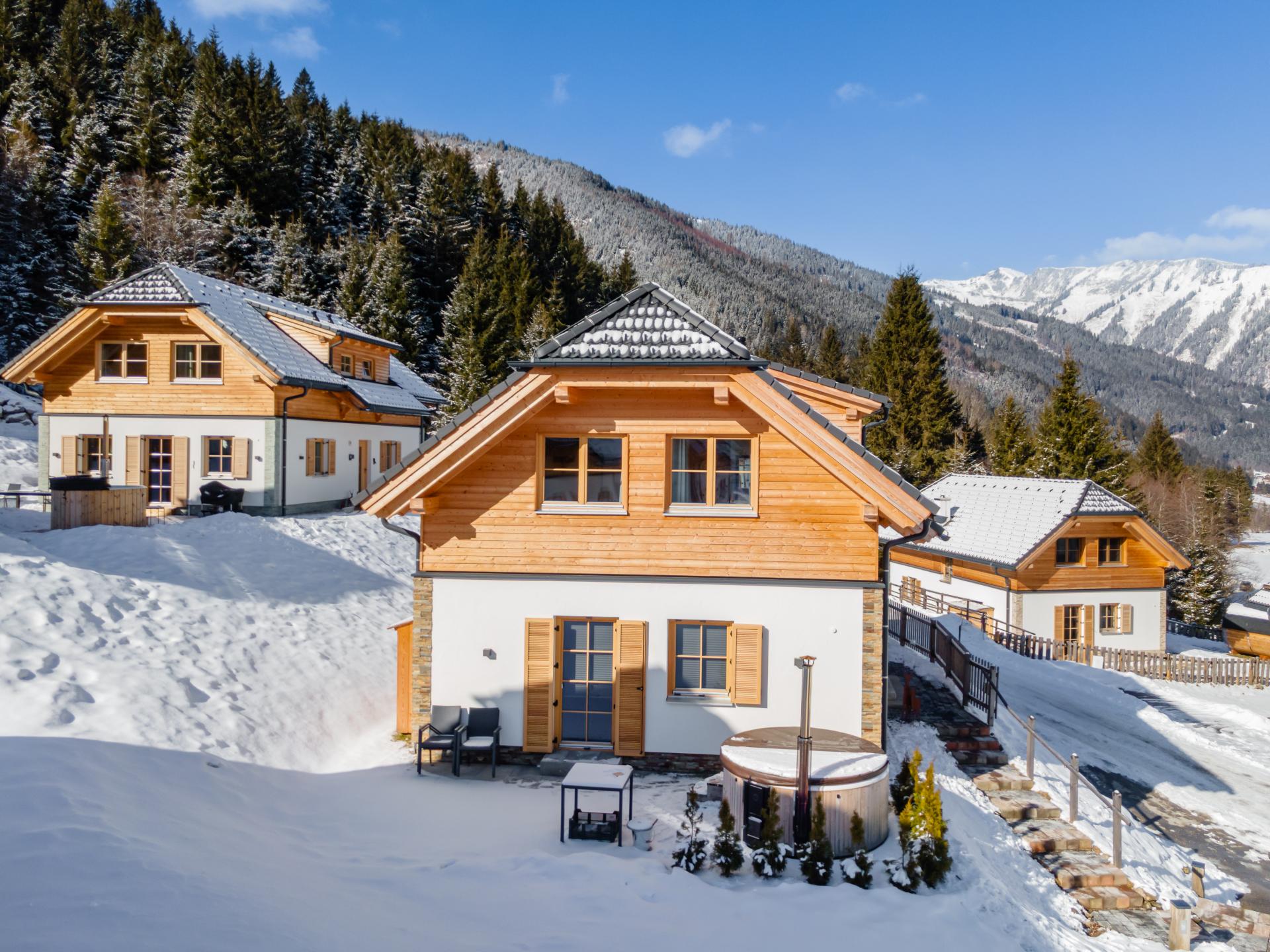 Vrijstaand chalet met sauna en hottub direct aan de piste in Donnersbachwald - foto 44