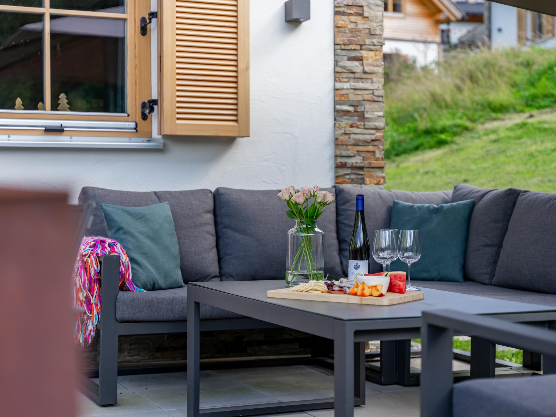 Vrijstaand chalet met sauna en hottub direct aan de piste in Donnersbachwald - foto 39