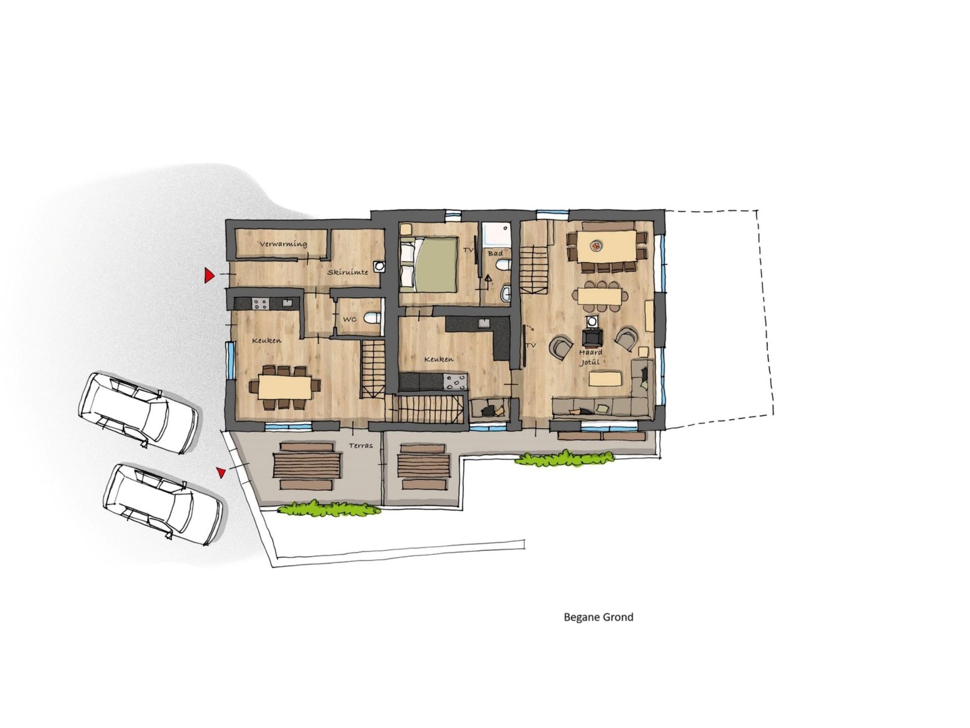 Groots ski-in/ski-out huis in Rauris voor 21 personen met balkon - foto 37