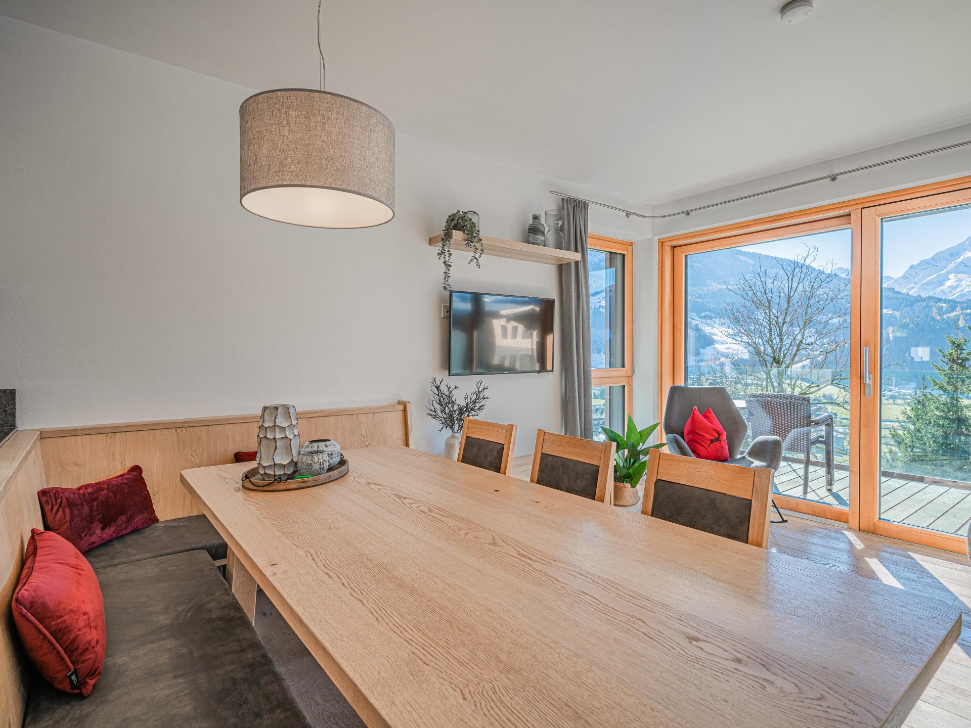 Ruim appartement voor 8 met sauna en panoramisch uitzicht in Hollersbach - foto 14
