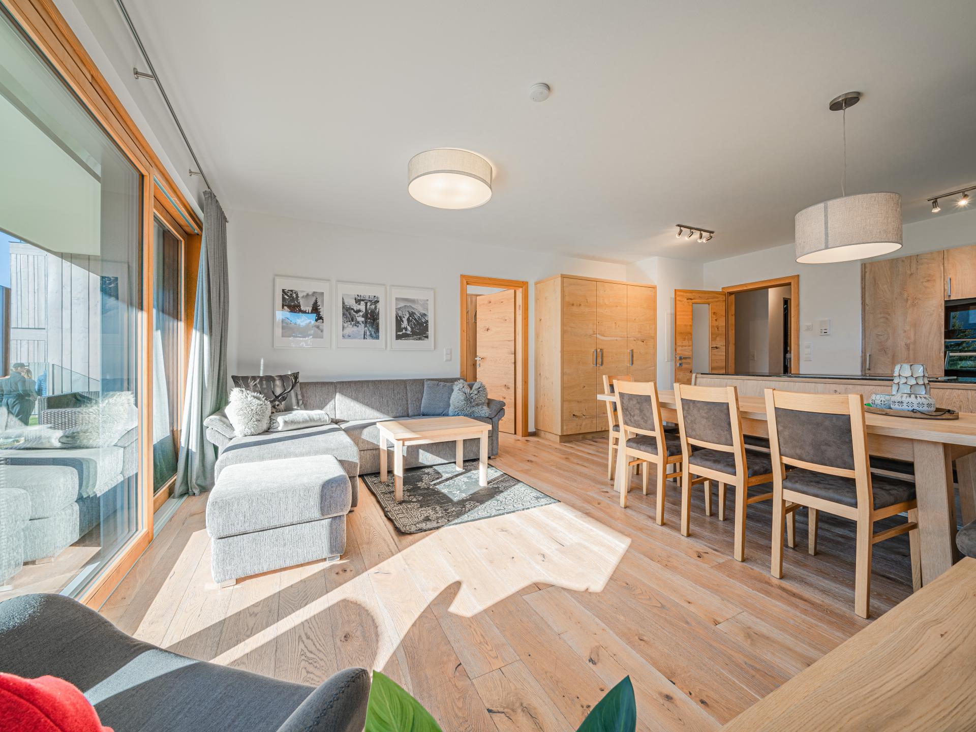 Ruim appartement voor 8 met sauna en panoramisch uitzicht in Hollersbach - foto 3