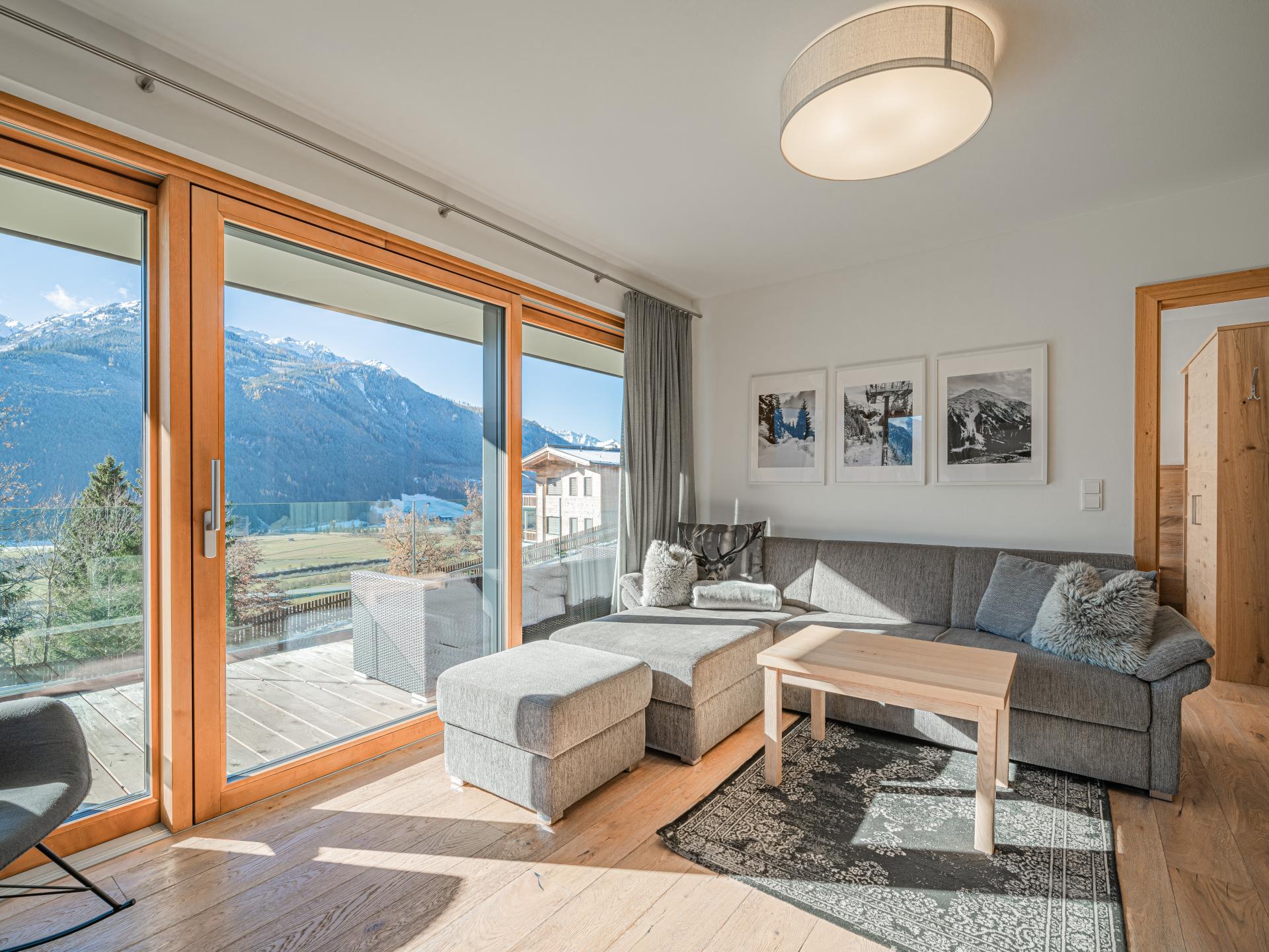Ruim appartement voor 8 met sauna en panoramisch uitzicht in Hollersbach - foto 16