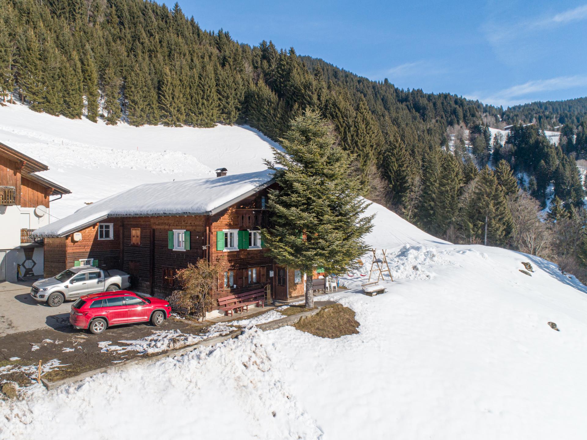 200 jaar oud alpenappartement met tuin en uitzicht in Silbertal - foto 35