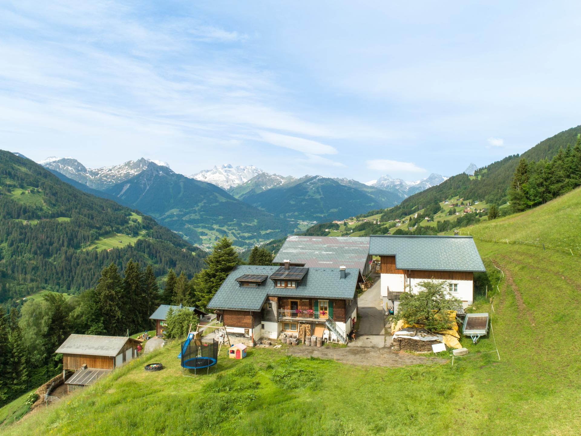 200 jaar oud alpenappartement met tuin en uitzicht in Silbertal - foto 25