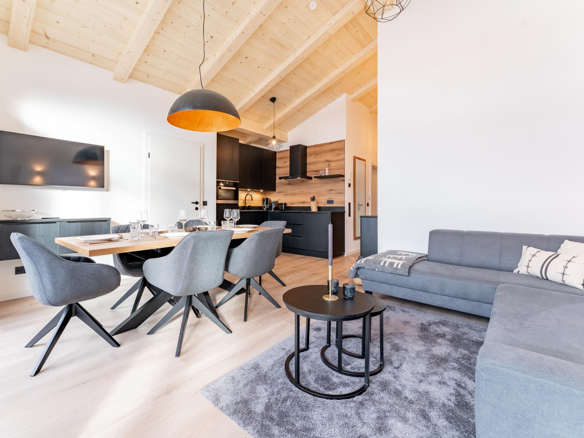 6-persoons penthouse aan de piste in het centrum van Kaprun - foto 11