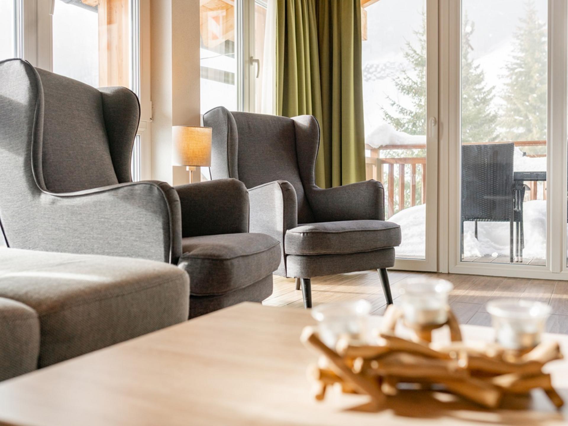 Aan de piste: ruim en fraai appartement in centrum van Dienten - foto 10