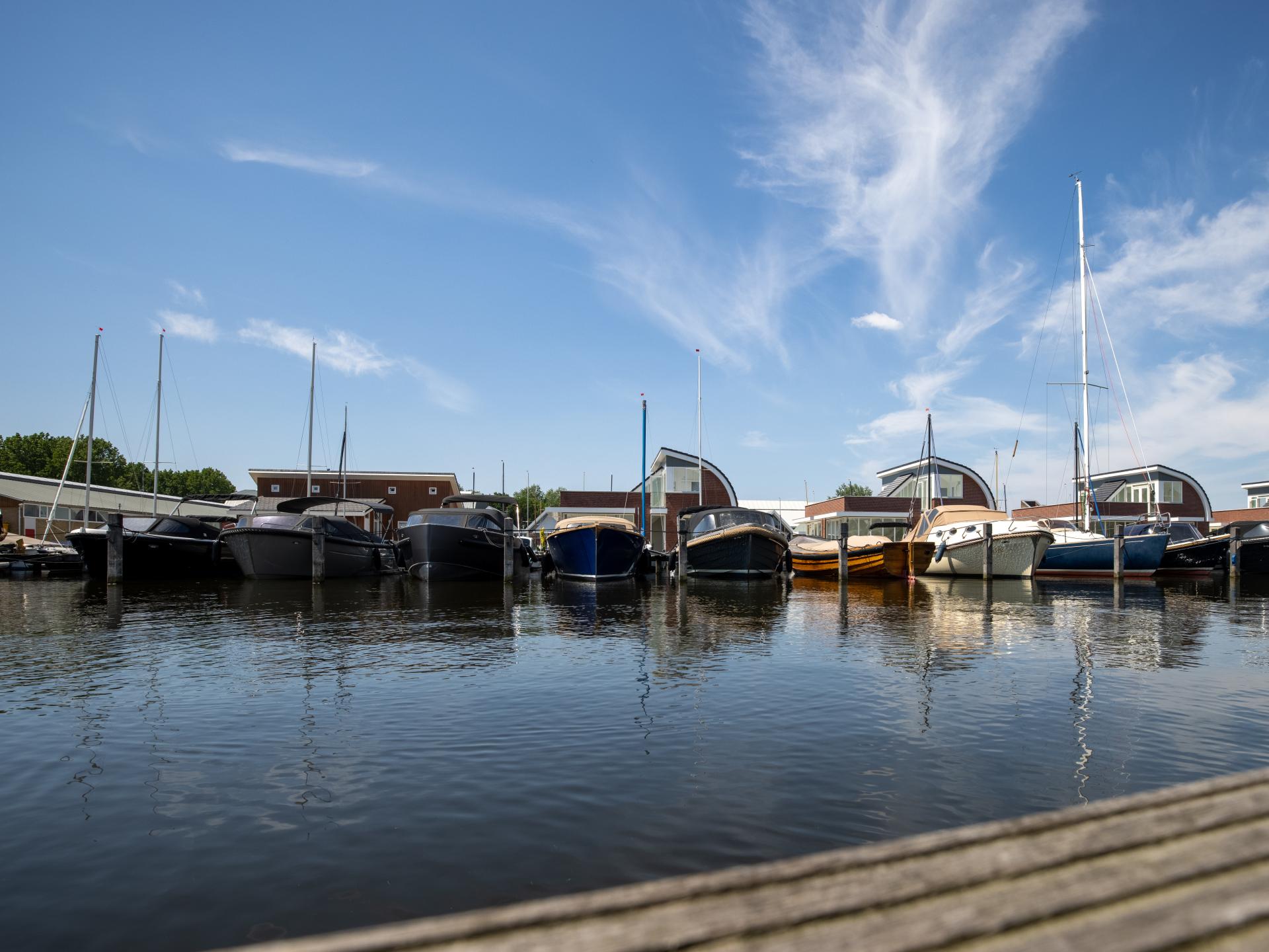 Moderne woonark aan het Uitgeestermeer met terras en jachthaven - foto 27