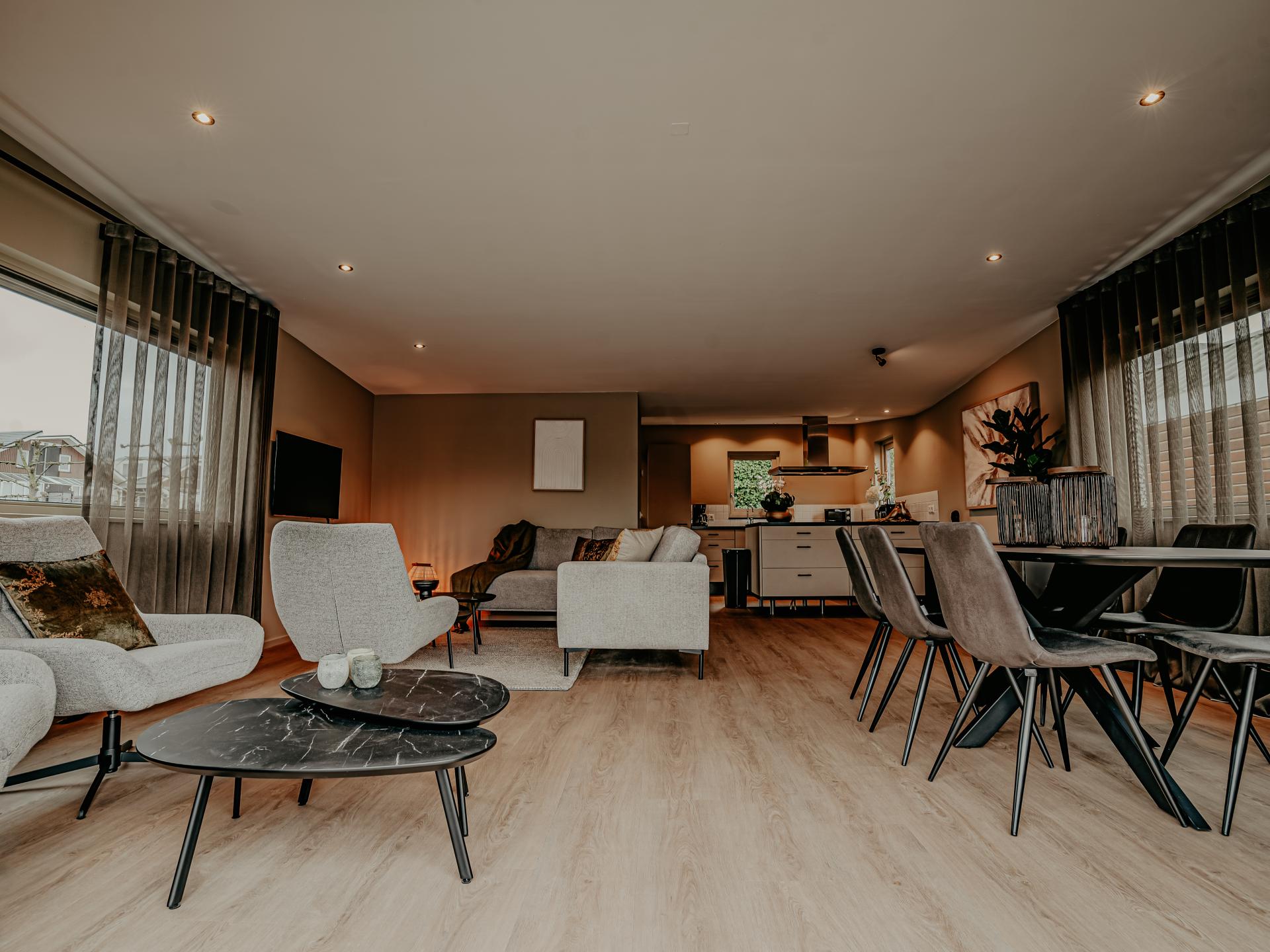 Moderne woonark aan het Uitgeestermeer met terras en jachthaven - foto 7