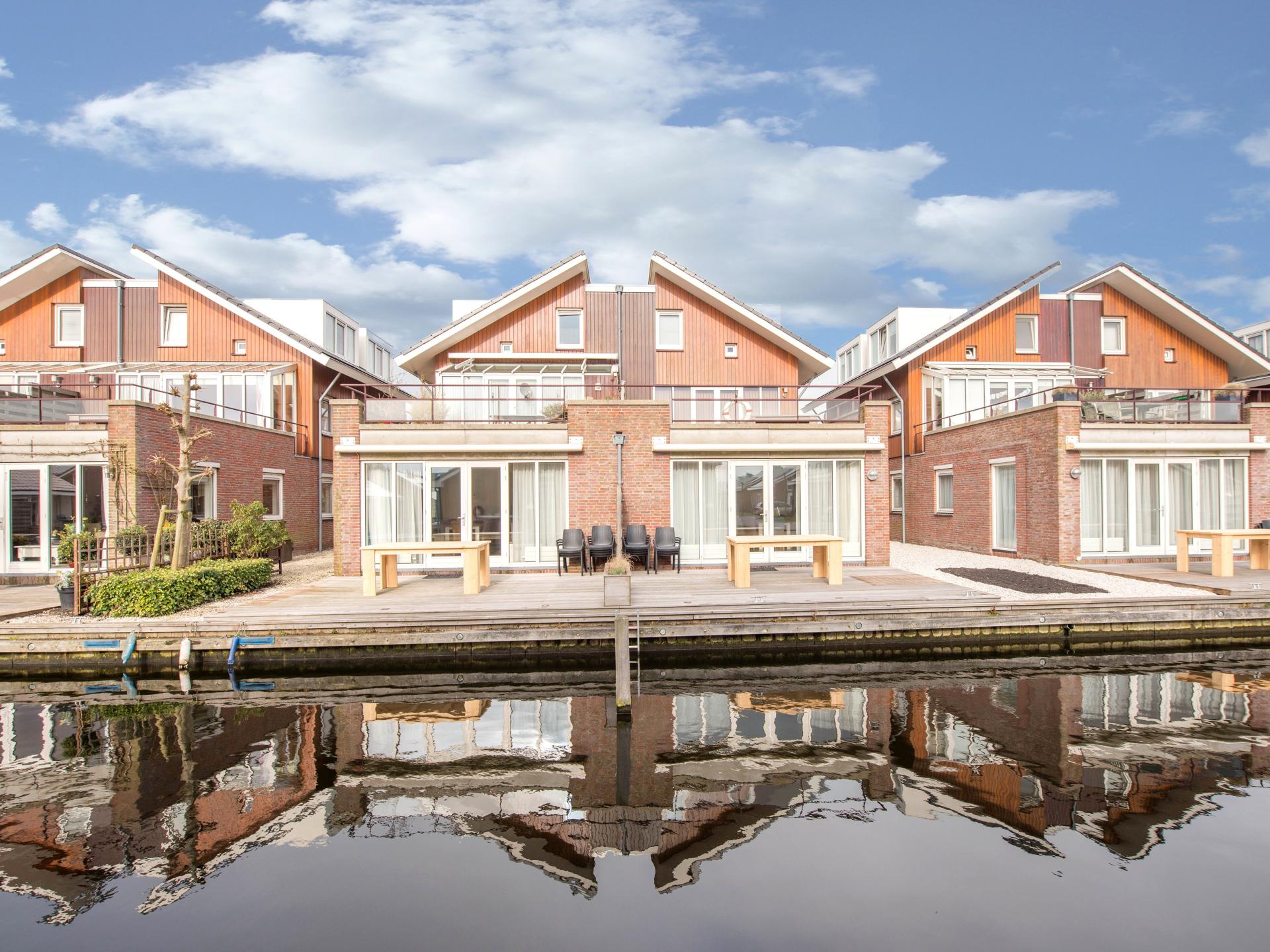 6-persoons appartement aan het meer in Uitgeest met eigen steiger - foto 23