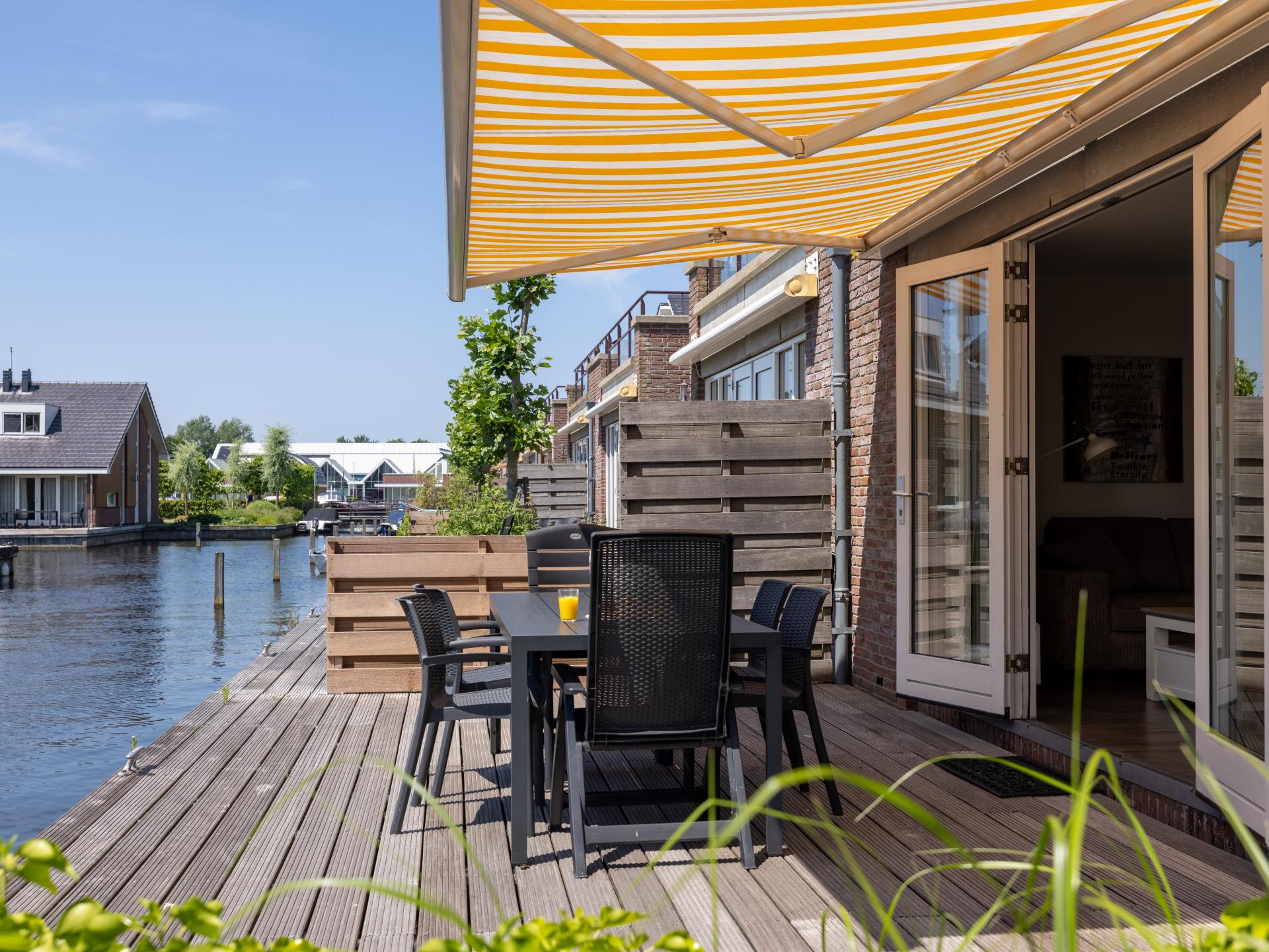 6-persoons appartement aan het meer in Uitgeest met eigen steiger - foto 18