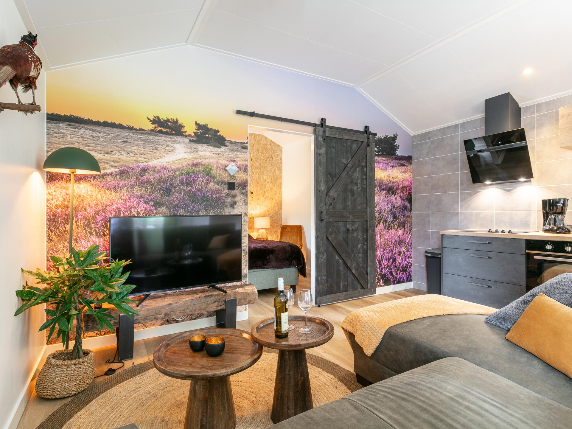 Duurzaam vakantiehuisje met sauna op de Veluwe, 100m van centrum - foto 11