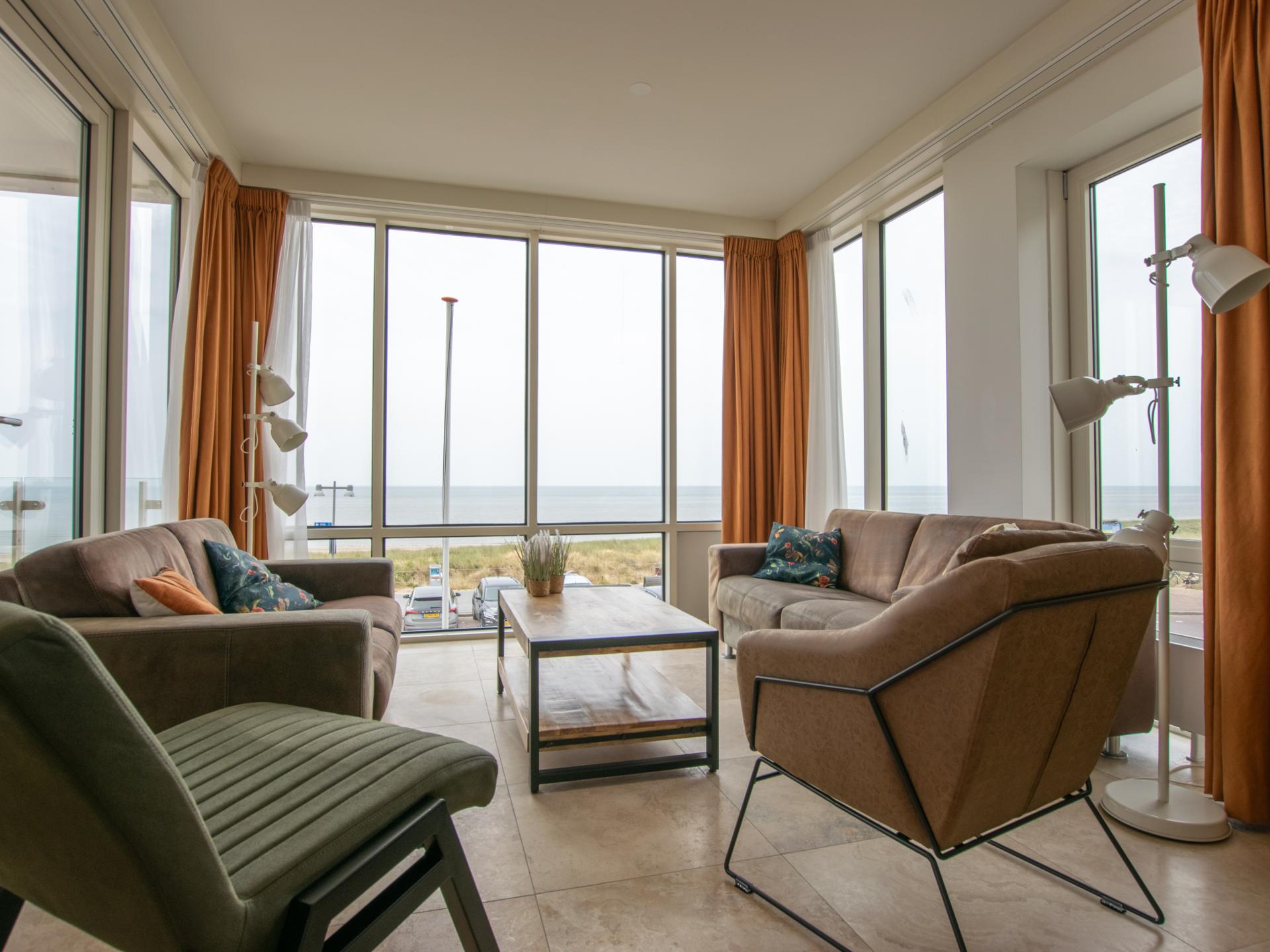 Appartement met panoramisch zeezicht en balkon in hartje Egmond aan Zee - foto 8